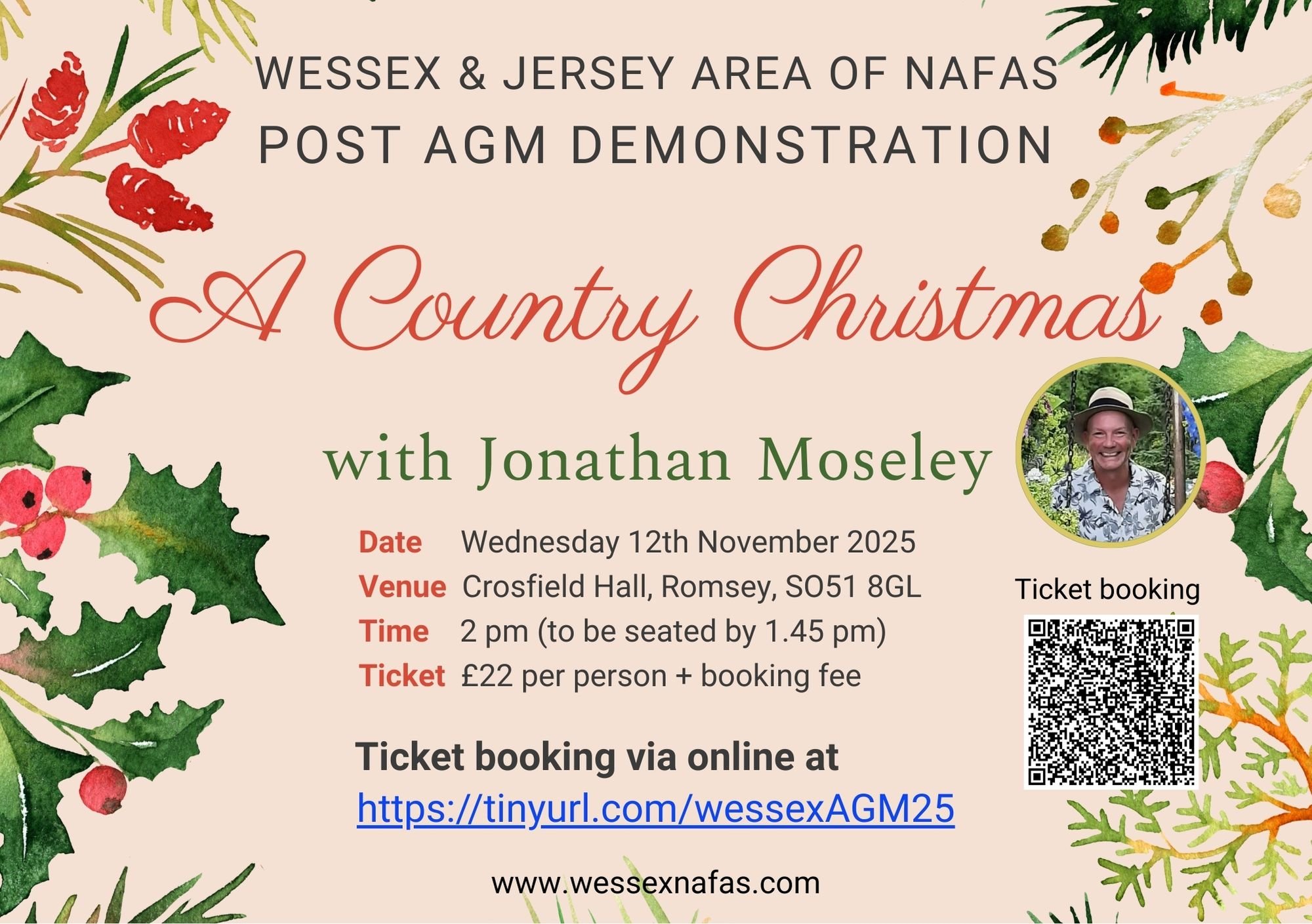 Post AGM demonstration with Jonathan Moseley