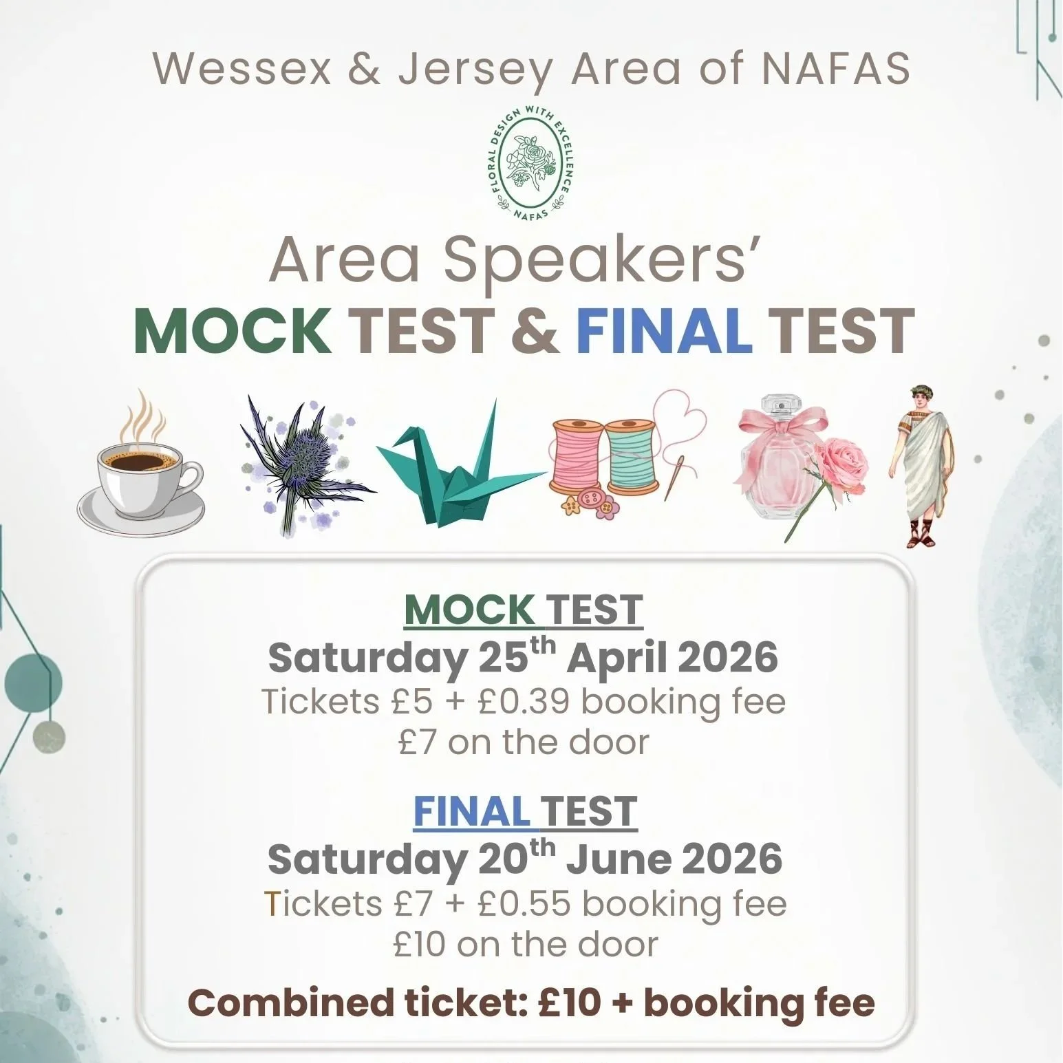 Area Speakers' Mock Test & Final Test