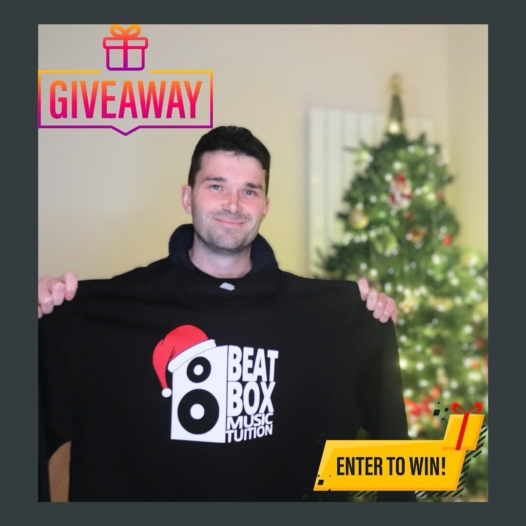 IT&rsquo;S GIVEAWAY TIME!🙌

This christmas we will be giving away 1 of our very own Beatbox Christmas Jumpers!🎄Winner will be announced on Thursday 14th December! 🌟

All you have to do to enter is :

comment below your favourite christmas song and