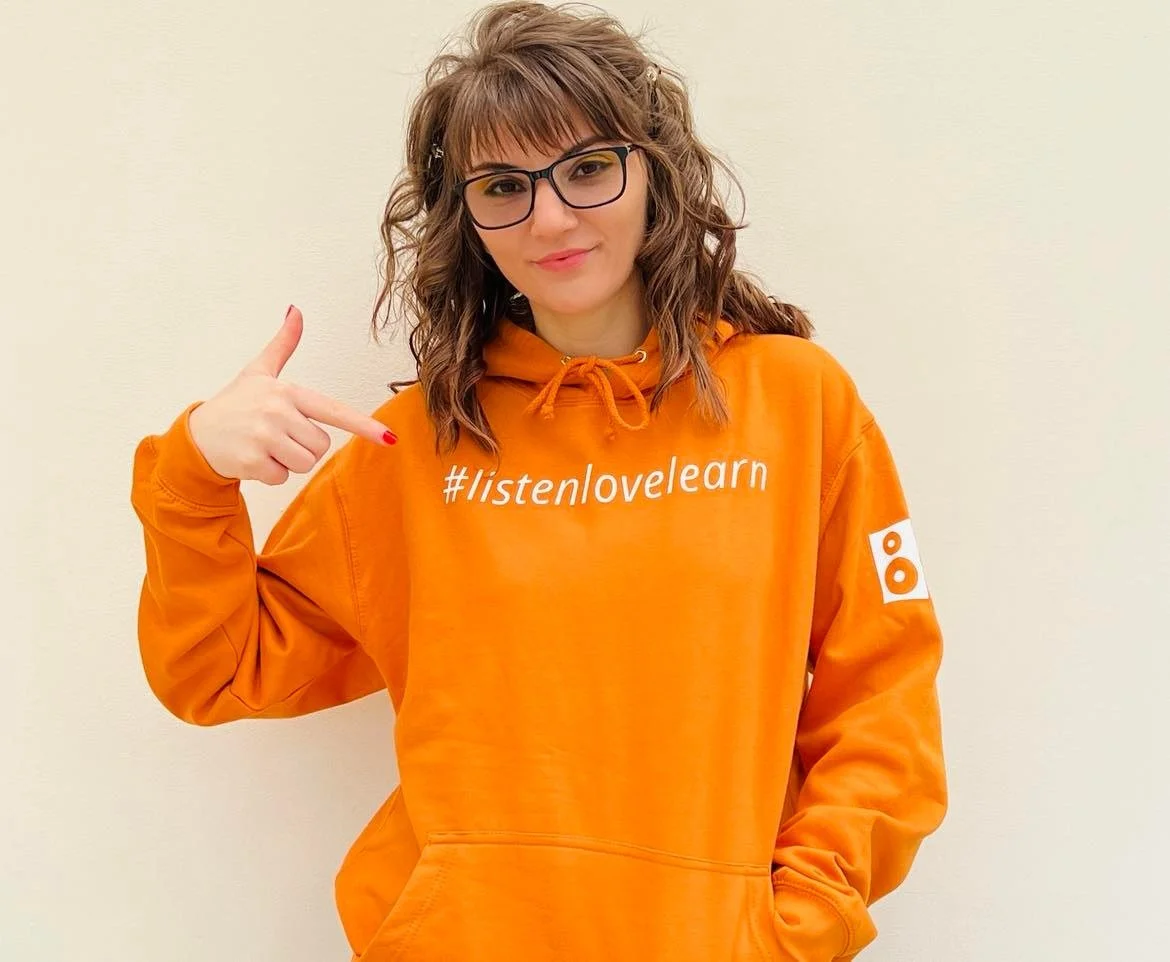 Orange Beatbox Hoodie
