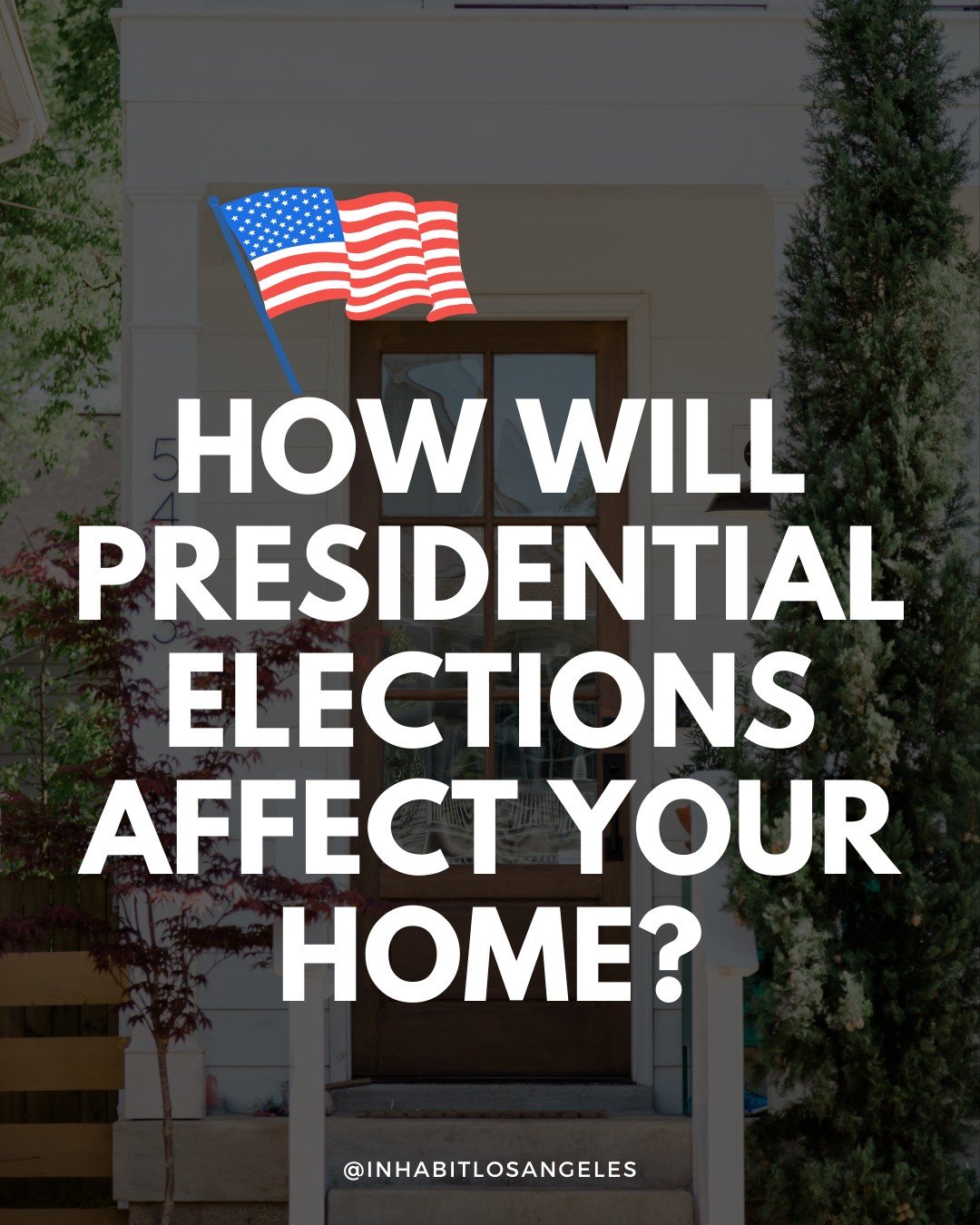 How will the presidential elections affect your home buying/selling?  Swipe through.. 

#elections #presidential #homebuying #homeselling