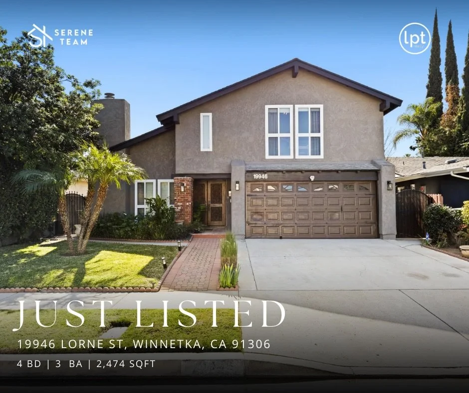 You had me at &ldquo;hand-carved 🚪 Moroccan door&rdquo;. ✨ Complete 4 beds, 3 baths, and enough vaulted-ceiling energy to make your neighbors jealous. Come for the travertine, stay for the fruit trees. Oh Winnetka is on 🔥🔥 #WinnetkaHome #SFVRealEs