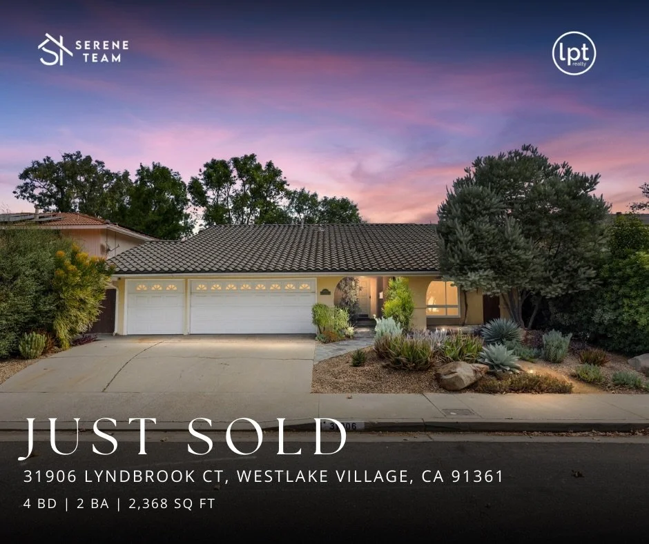 Whootwhoot!! Happy to have helped sell this gorgeous home in Westlake Village.