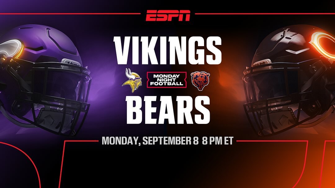 Monday Night Football Vikings vs. Bears