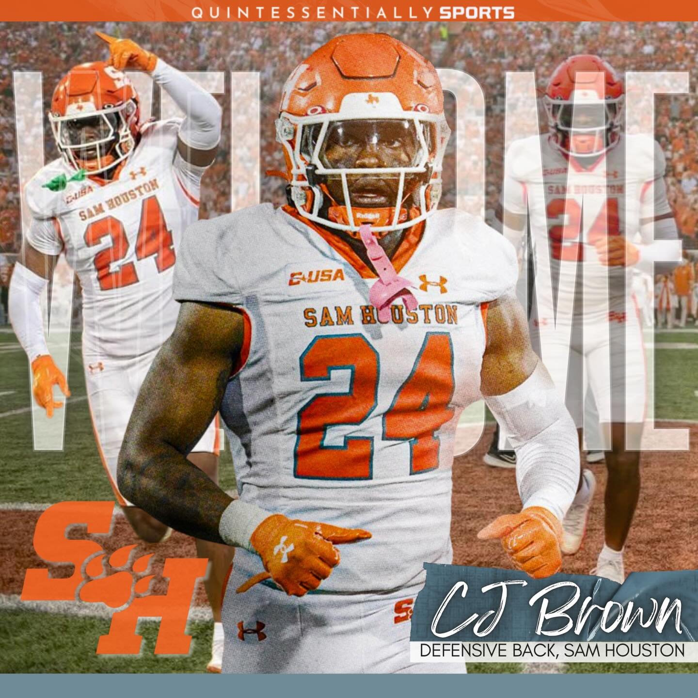 Welcome Calvin &ldquo;CJ&rdquo; Brown (S) to the QSE family!

A battle-tested veteran of the MAC with elite production and postseason recognition, CJ&rsquo;s career speaks for itself:

&bull; All-Texas College Second Team (Dave Campbell&rsquo;s Texas