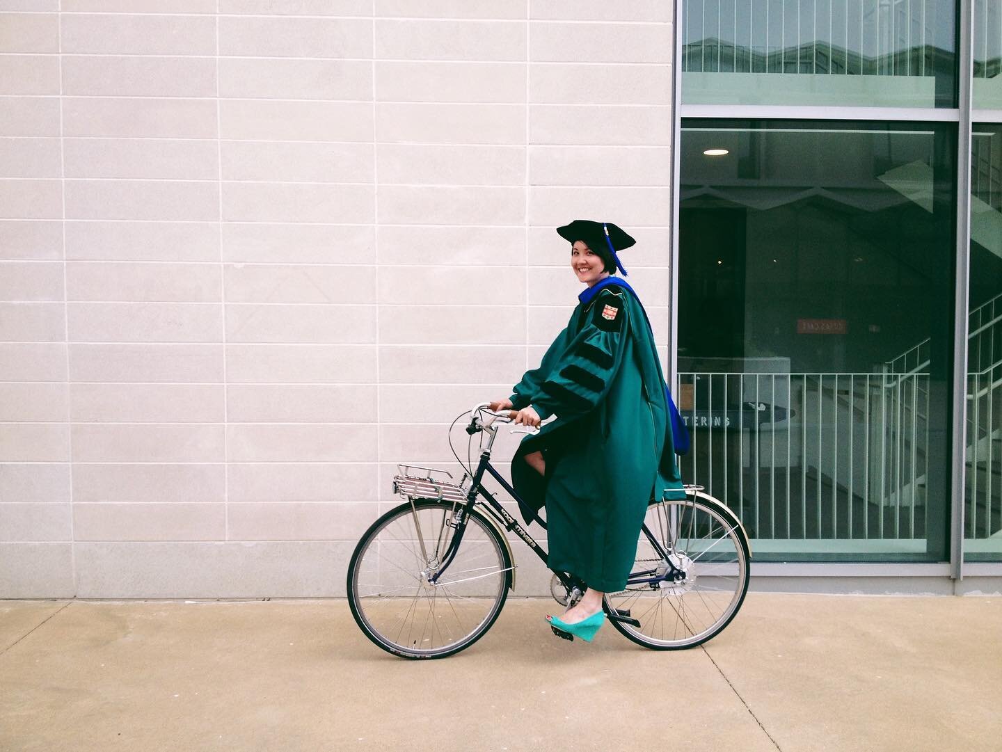TEN YEARS AGO today, I got a new bike, a funny hat, and three new letters behind my name.

When you&rsquo;re in graduate school, it&rsquo;s easy to imagine that simply &ldquo;getting&rdquo; the PhD is the final mark of achievement and maybe even the 