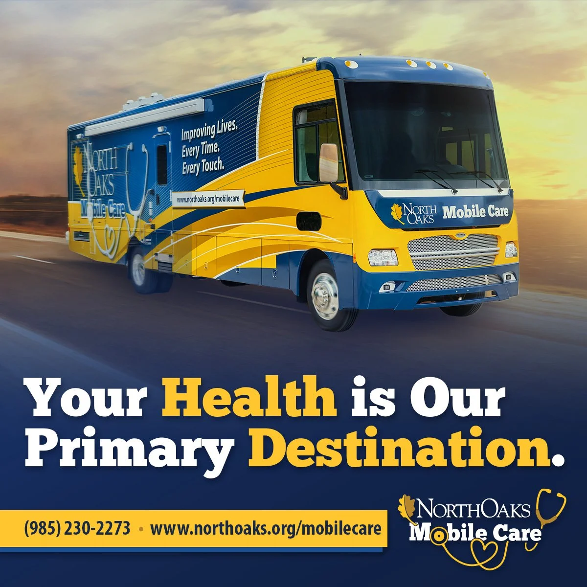 North Oaks Health System Mobile Care Launch Campaign