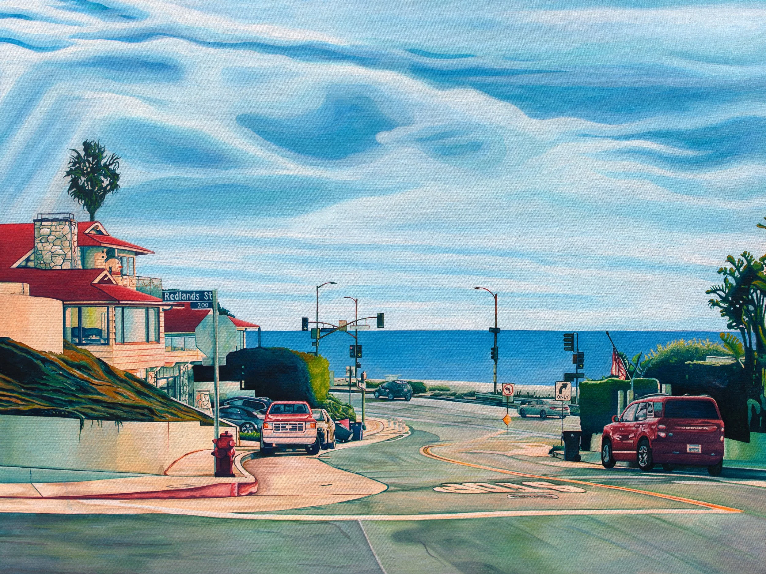 "El Segundo," Acrylic on Canvas, 36 in x 48 in, 2025
