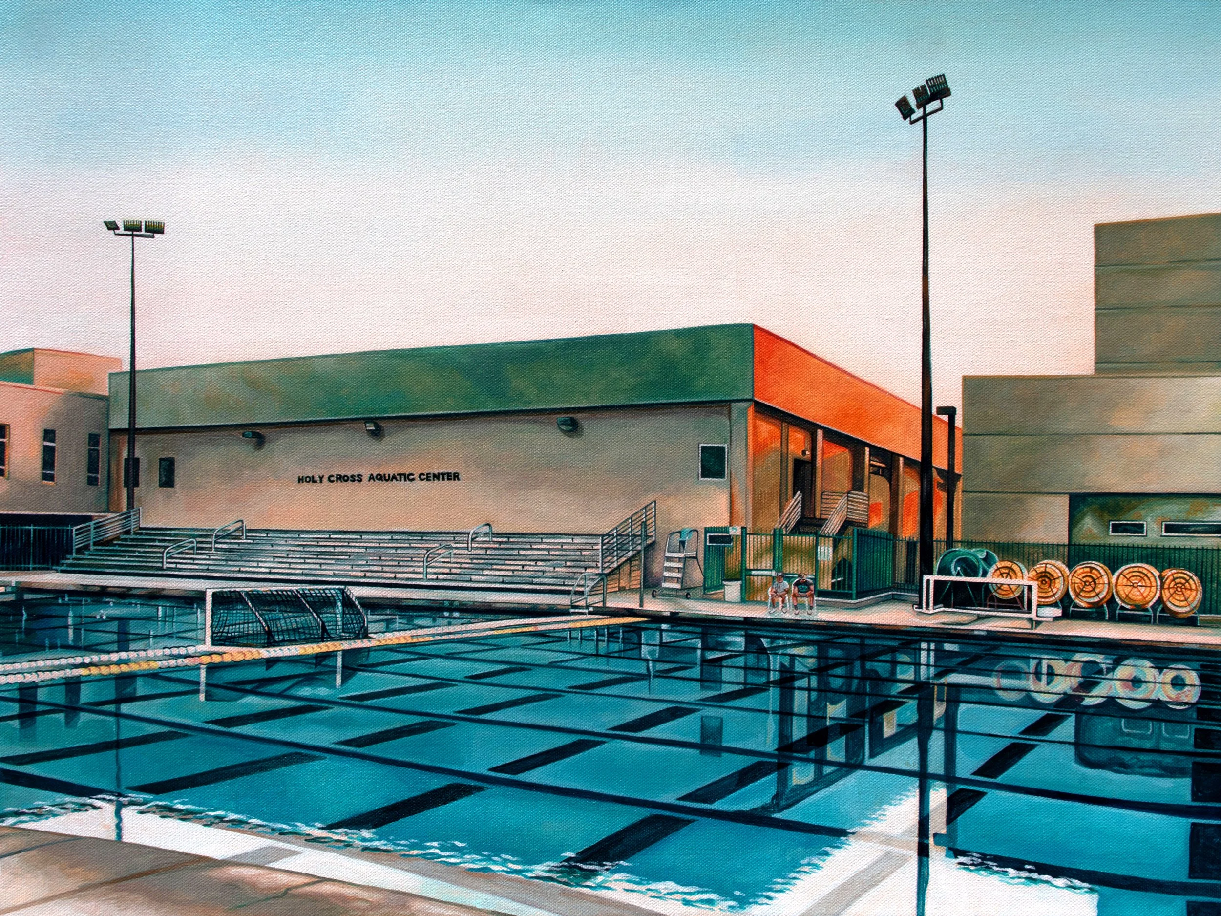 "Saint Francis 3," Acrylic on Canvas, 16 in x 20 in, 2025