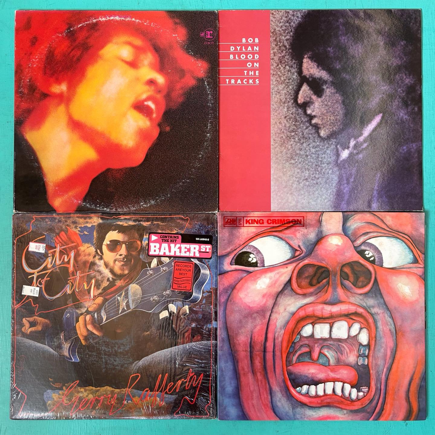 Respectable batch of clean used LPS hitting the new arrivals bin.