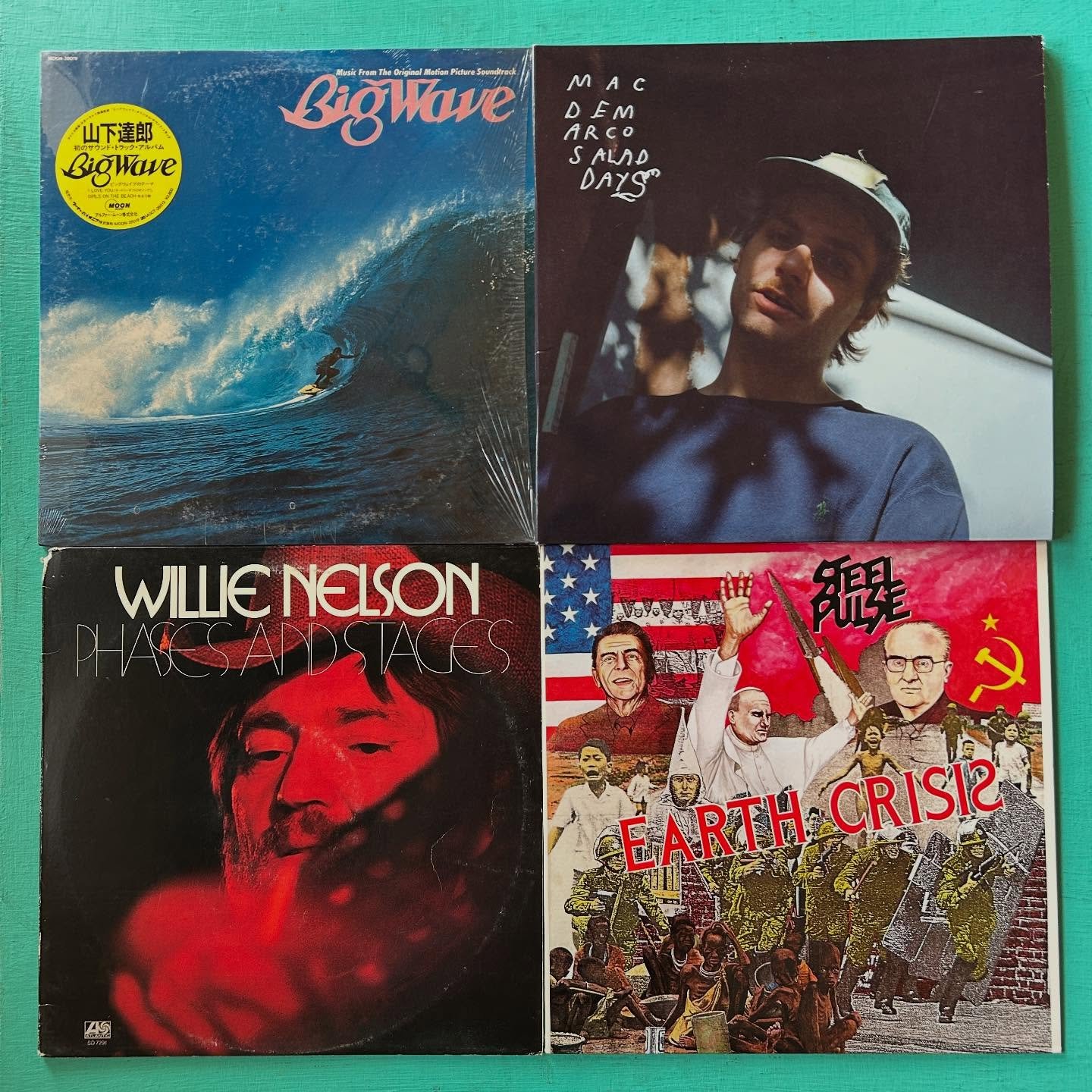 Xtra clean &amp; eclectic batch of used LPs heading out at Slant. 🤓