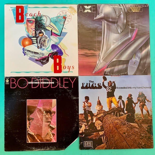 A sweet pre-Independence Day restock of rock, psych, jazz, blues, world &amp; disco. 💃🏿🪩🇺🇸 + ☀️🌊🏄&zwj;♀️