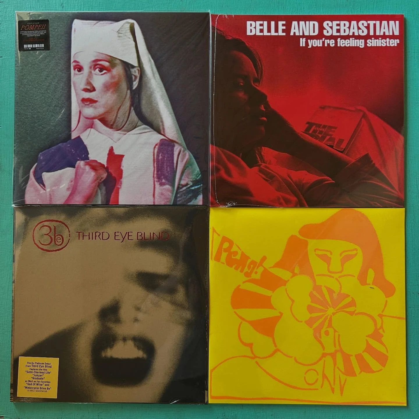 Nice batch of sealed LPs heading out on this sunny Wednesday. ☀️🌞☀️