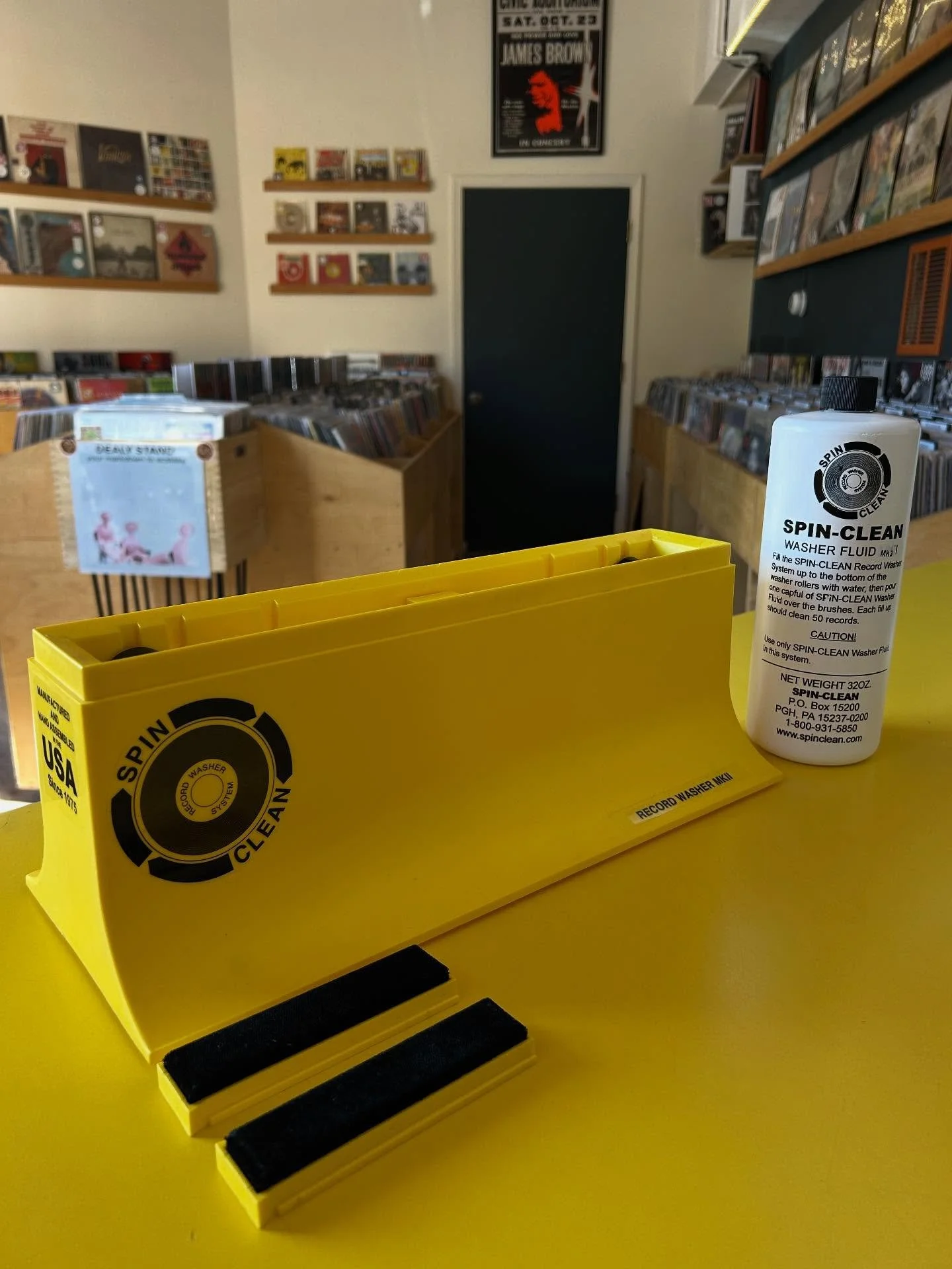 Gently used Spin-Clean MKII record cleaning system heading out at Slant. $60