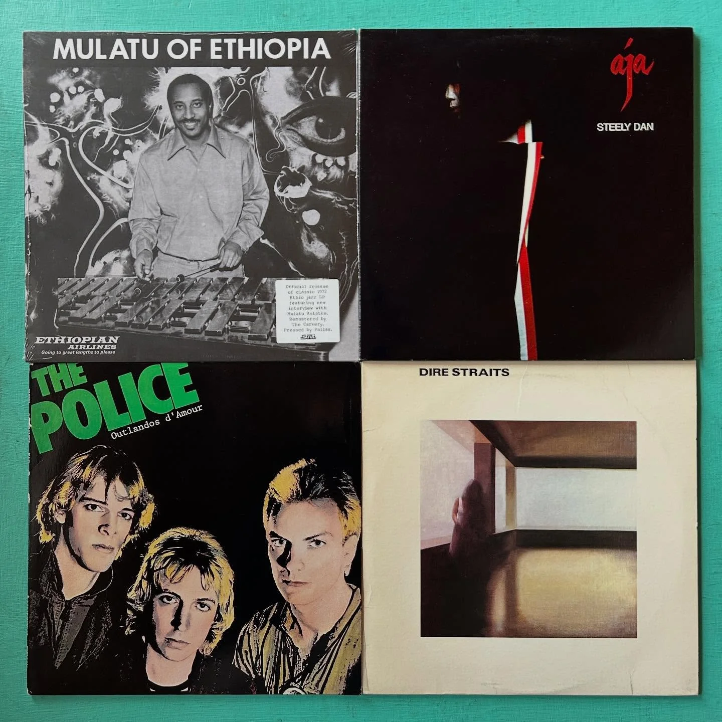 A nice chunk of clean used LPs heading out at Slant. 🤓