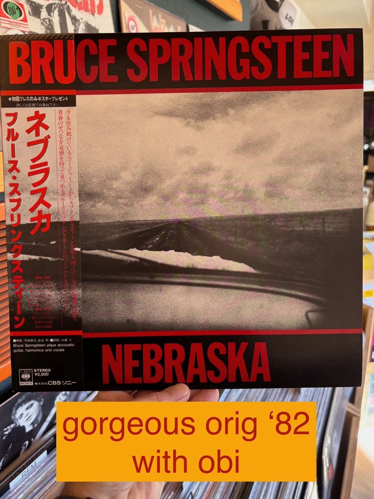 Impressive drop of clean used LPs