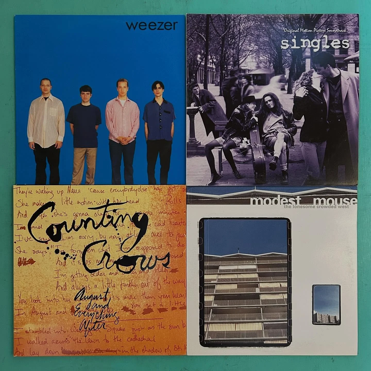 Nice clean used LP collection heading out today at Slant. ☔️🤓☔️