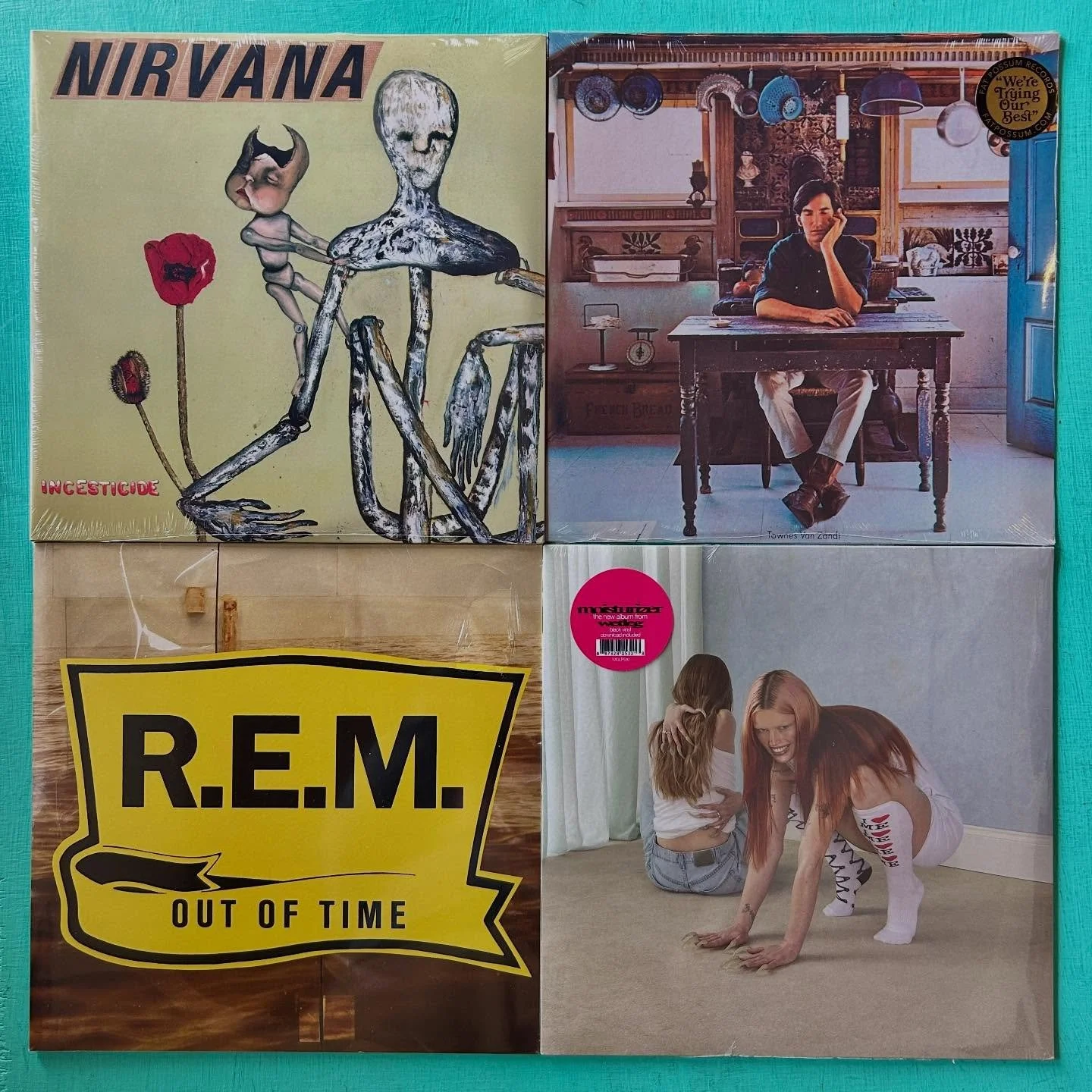 Serious sealed LP refresher happening at Slant today. 🤓