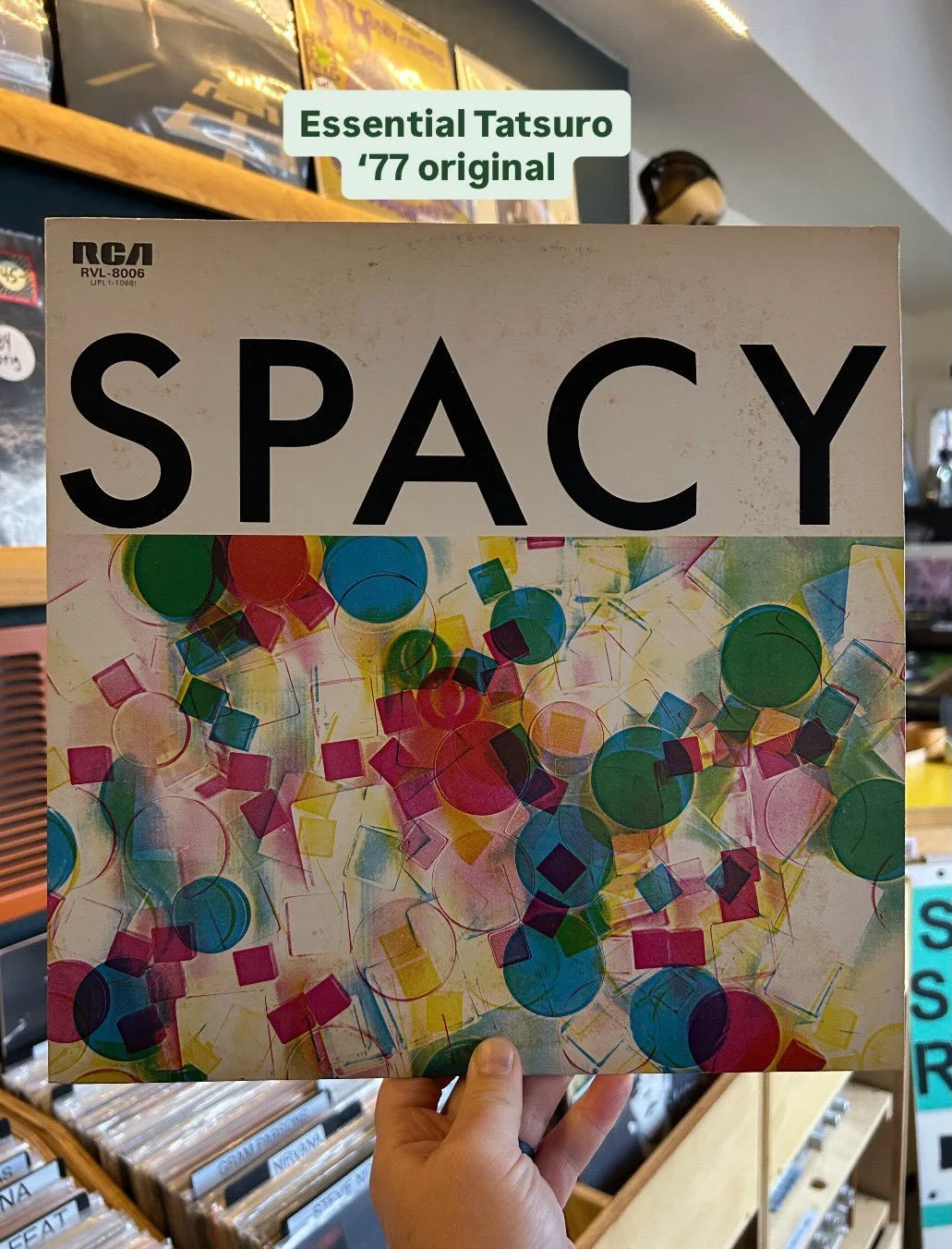 Wild &amp; weird weather outside, cool batch of records inside. 💨🤓💨