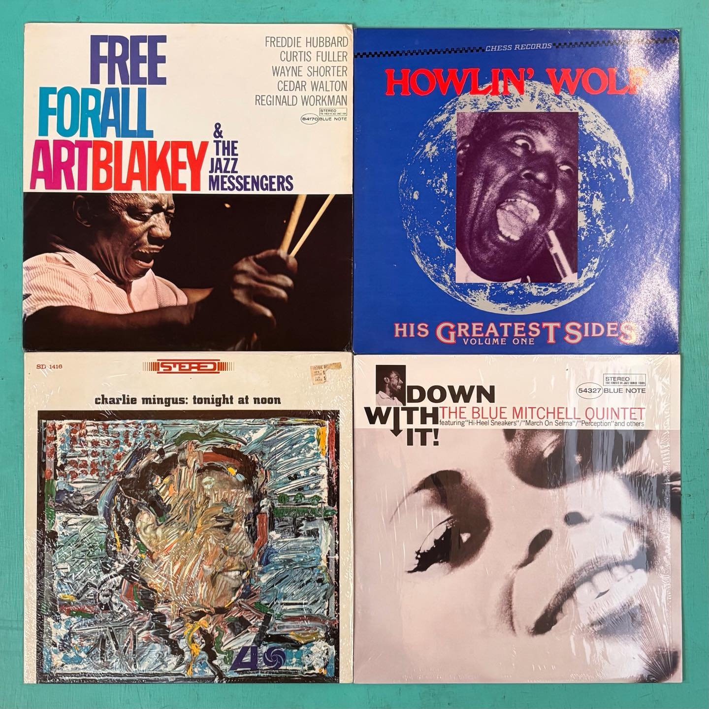 Super solid batch of clean used jazz &amp; blues LPs brightening up the Saturday drop.
