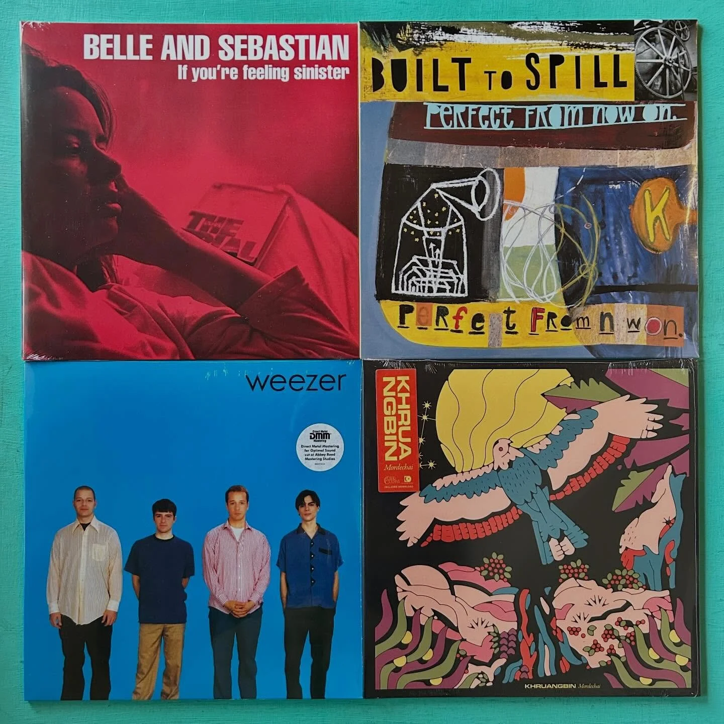 Crisp batch of sealed records heading out at Slant. 🤓