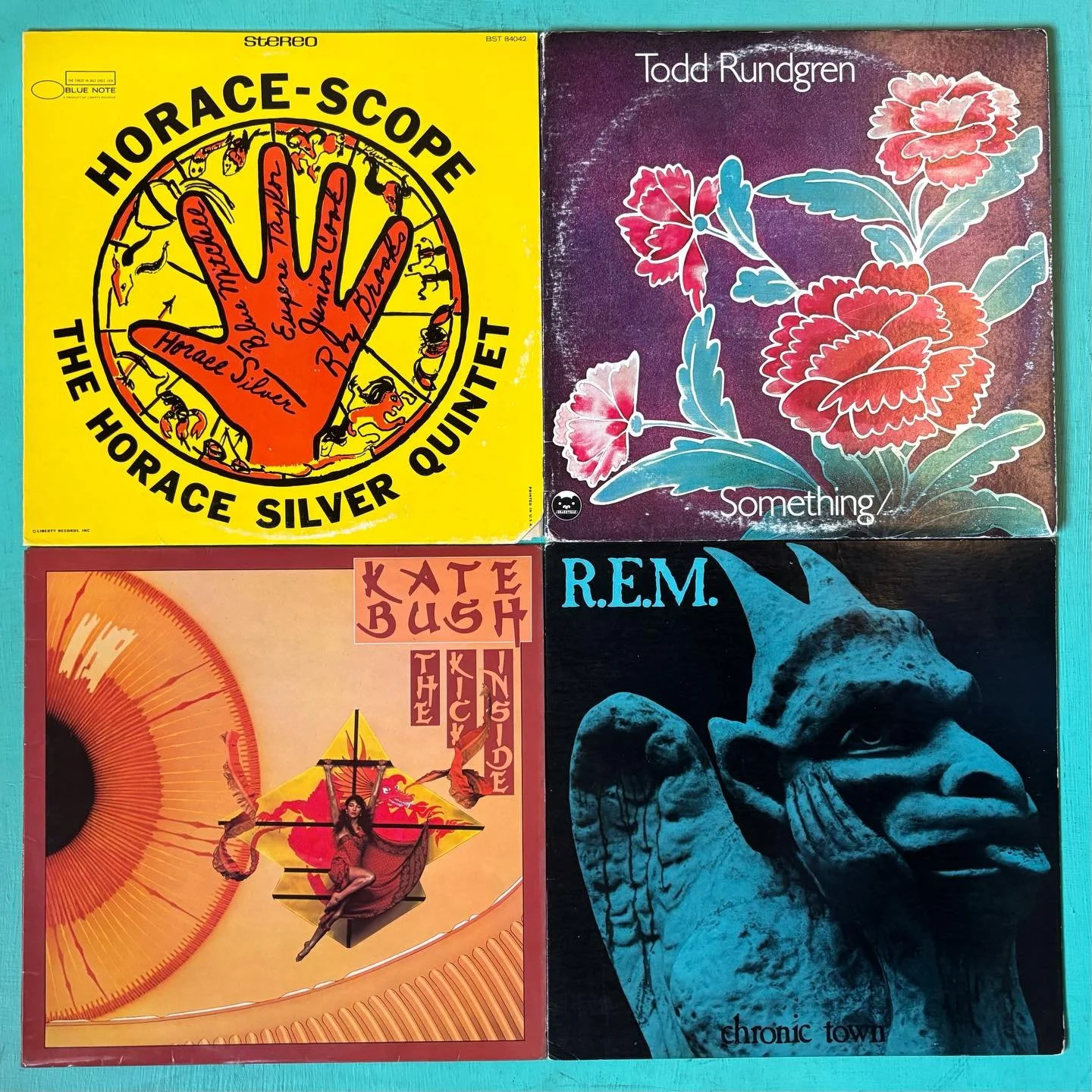 Eclectic batch of clean used LPs arriving today.