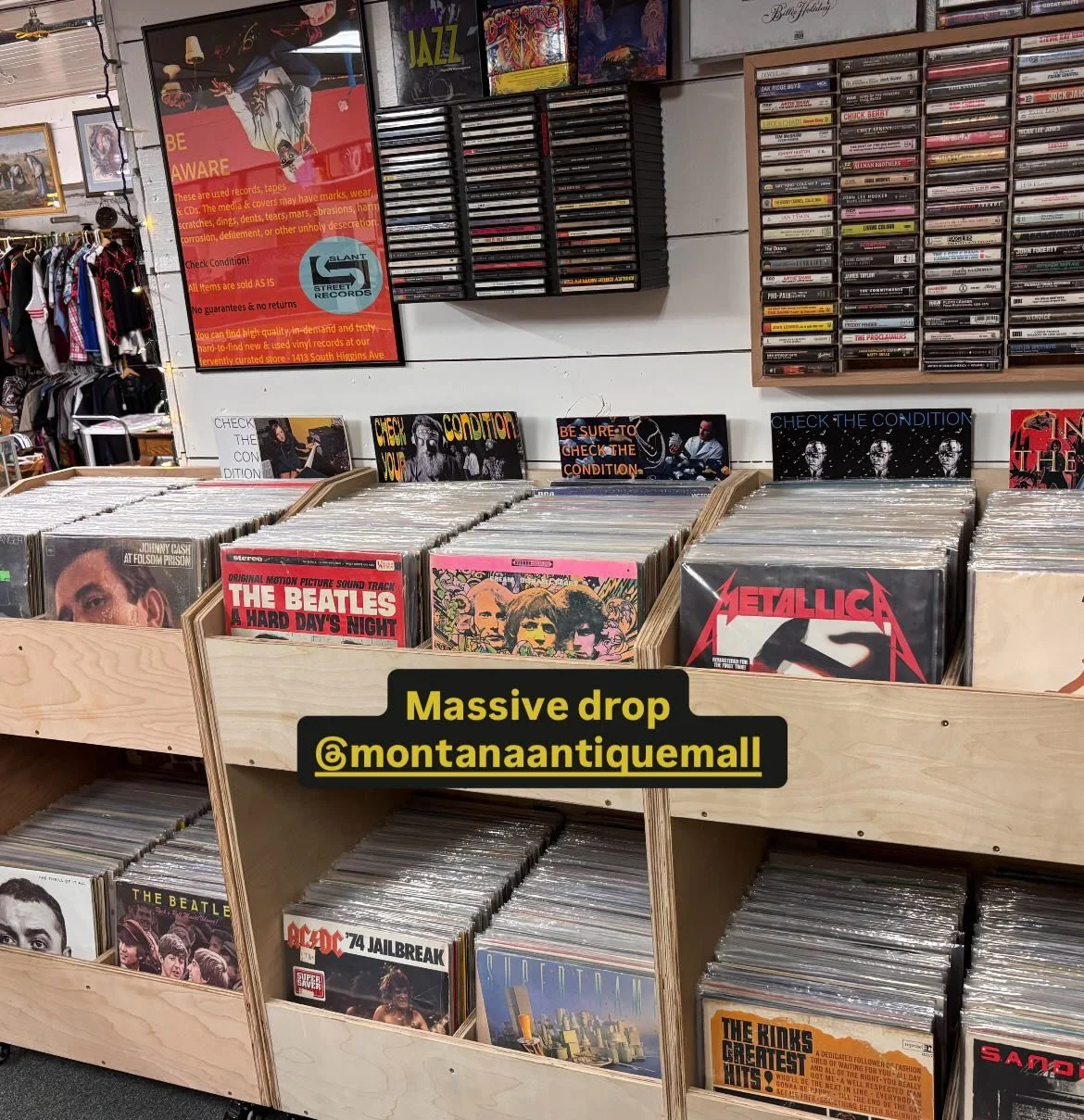 Super Record Dungeon drop happening at The Antique Mall right now! 😎