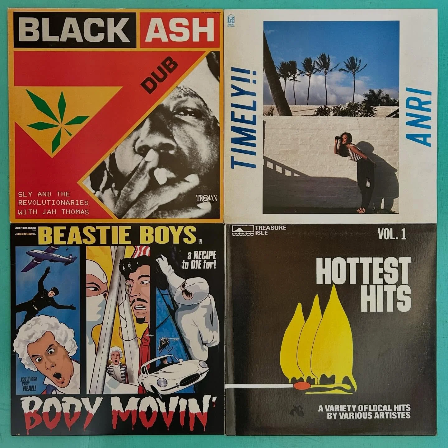 Nice batch of clean used LPs heading out at Slant. 🤓