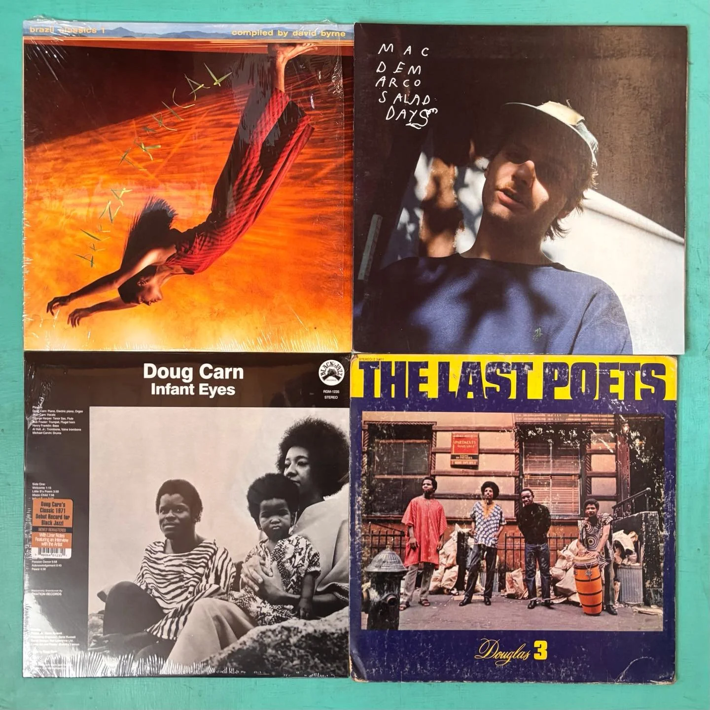 Super random selection of LPs heading out today