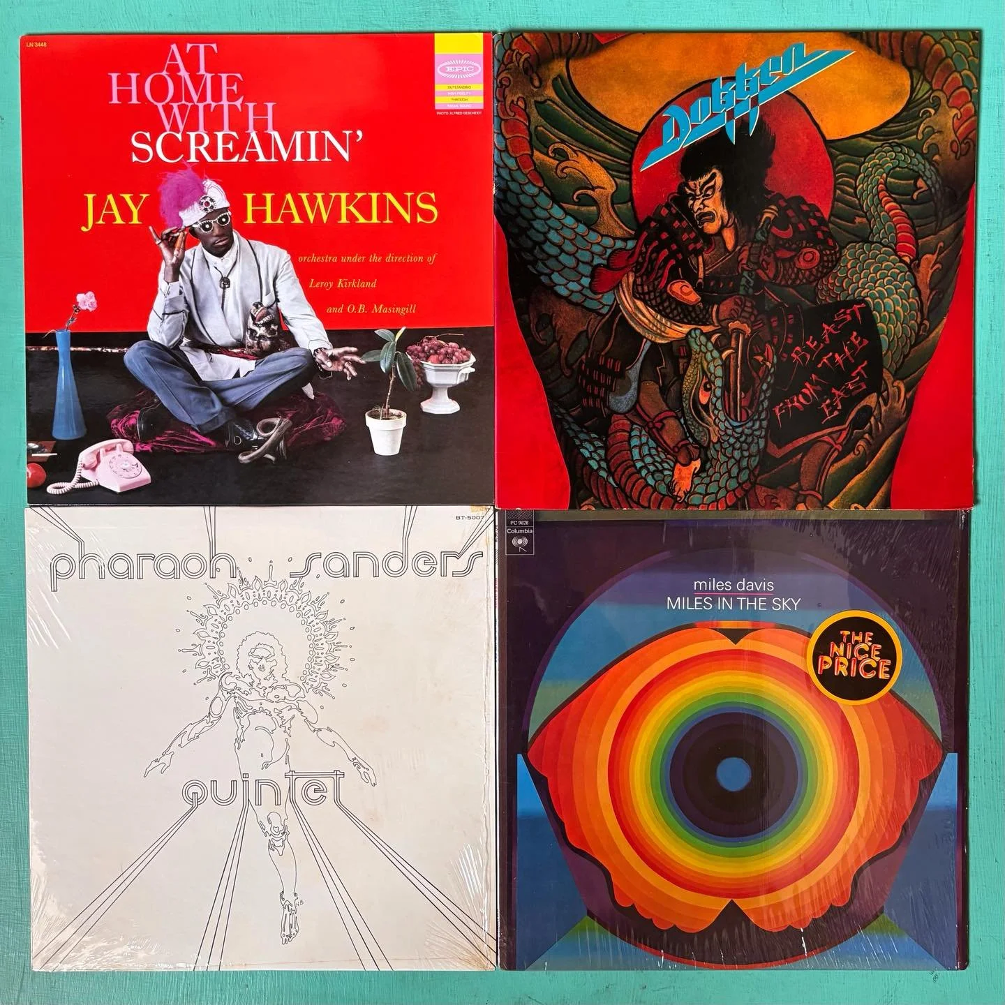 Tantalizing drop of super clean used LPs