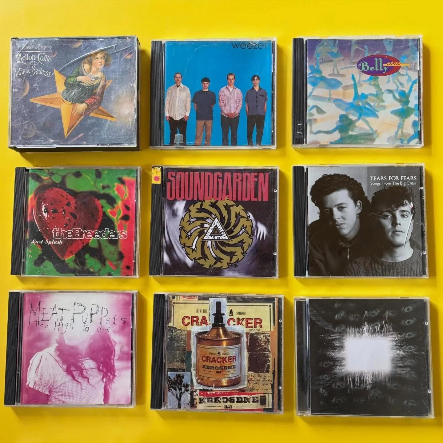 Awesome launch of CD restock in the shop today! Come get your fix, here till 4! 💿✨🤸&zwj;♀️🥸