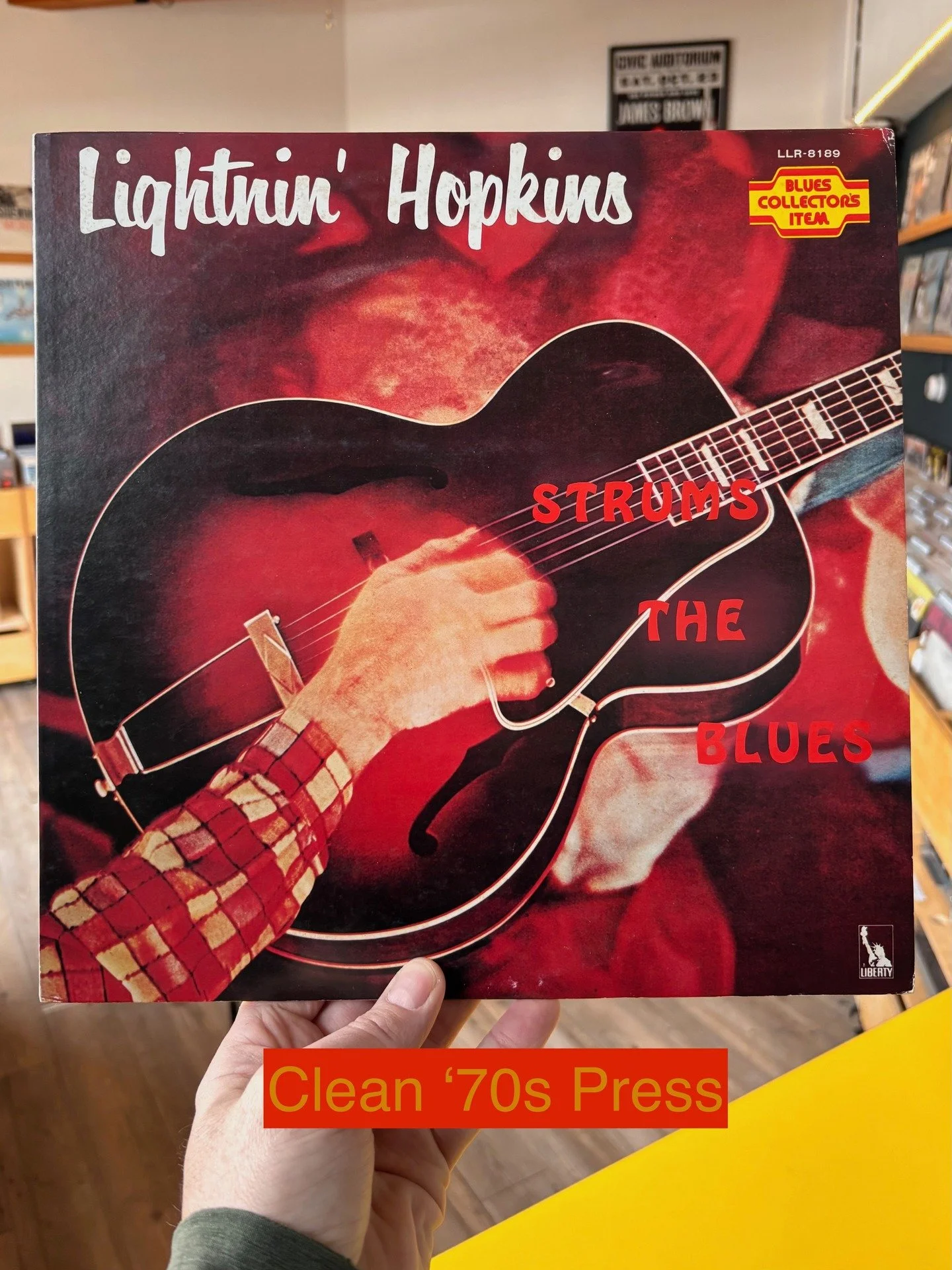 Satisfying array of premium LPs arriving today.