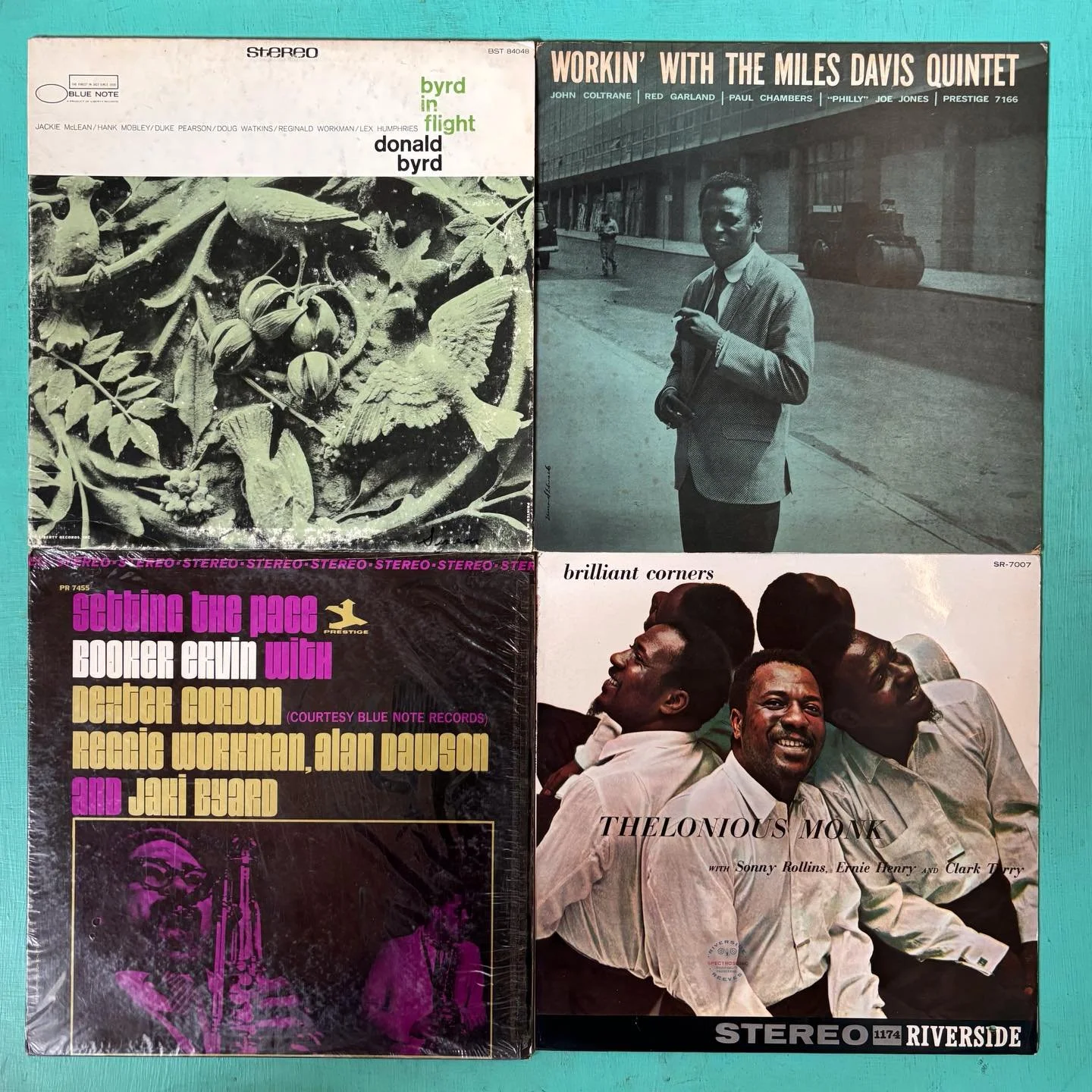 Good clean used jazz LPs gracing the new arrivals bin.