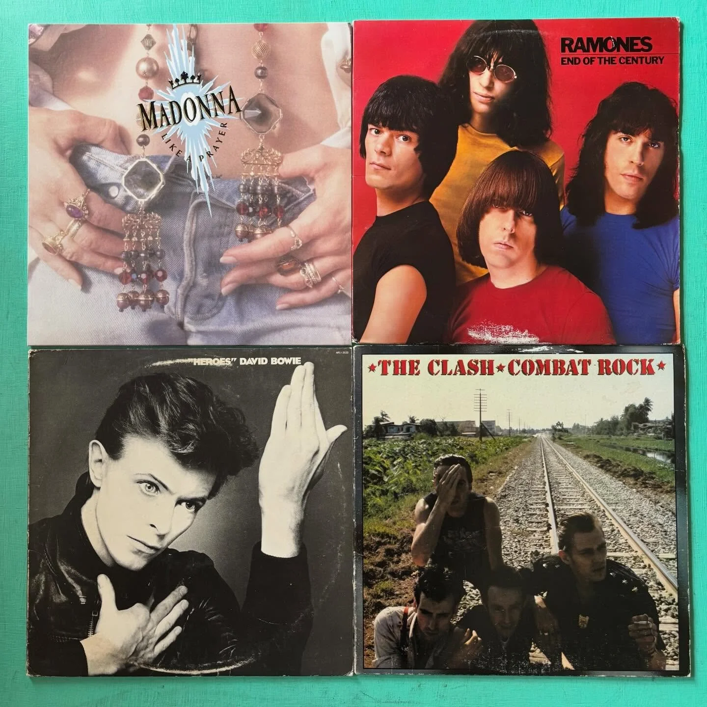 Happy Saturday slantinators! The sunshine is out and the bins are stacked, it&rsquo;s a perfect day for some digging. Here&rsquo;s a taste of a cache of classics you could walk away with! 🌞😎✨🎸