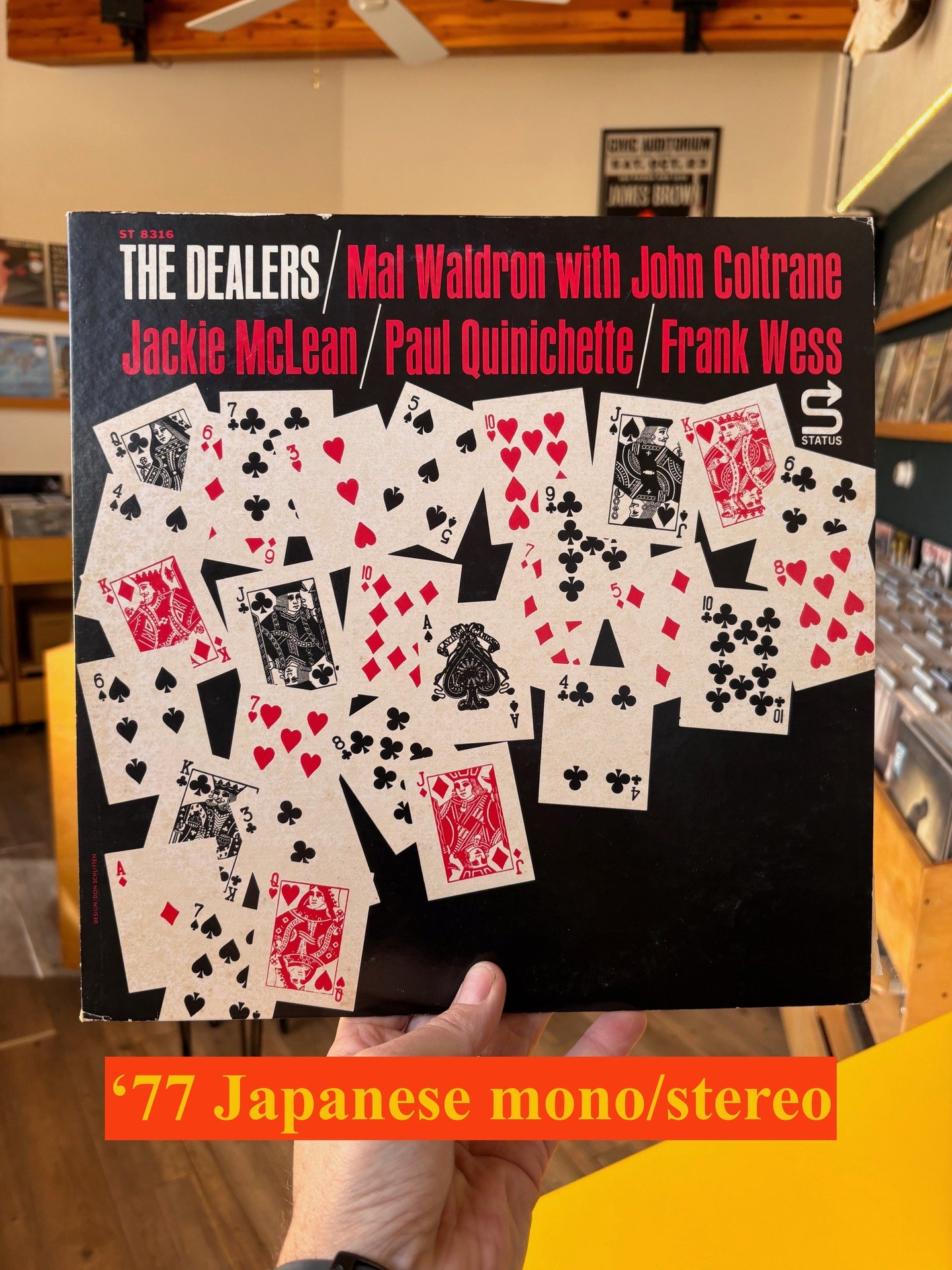 Hip selection of newly arriving used jazz LPs