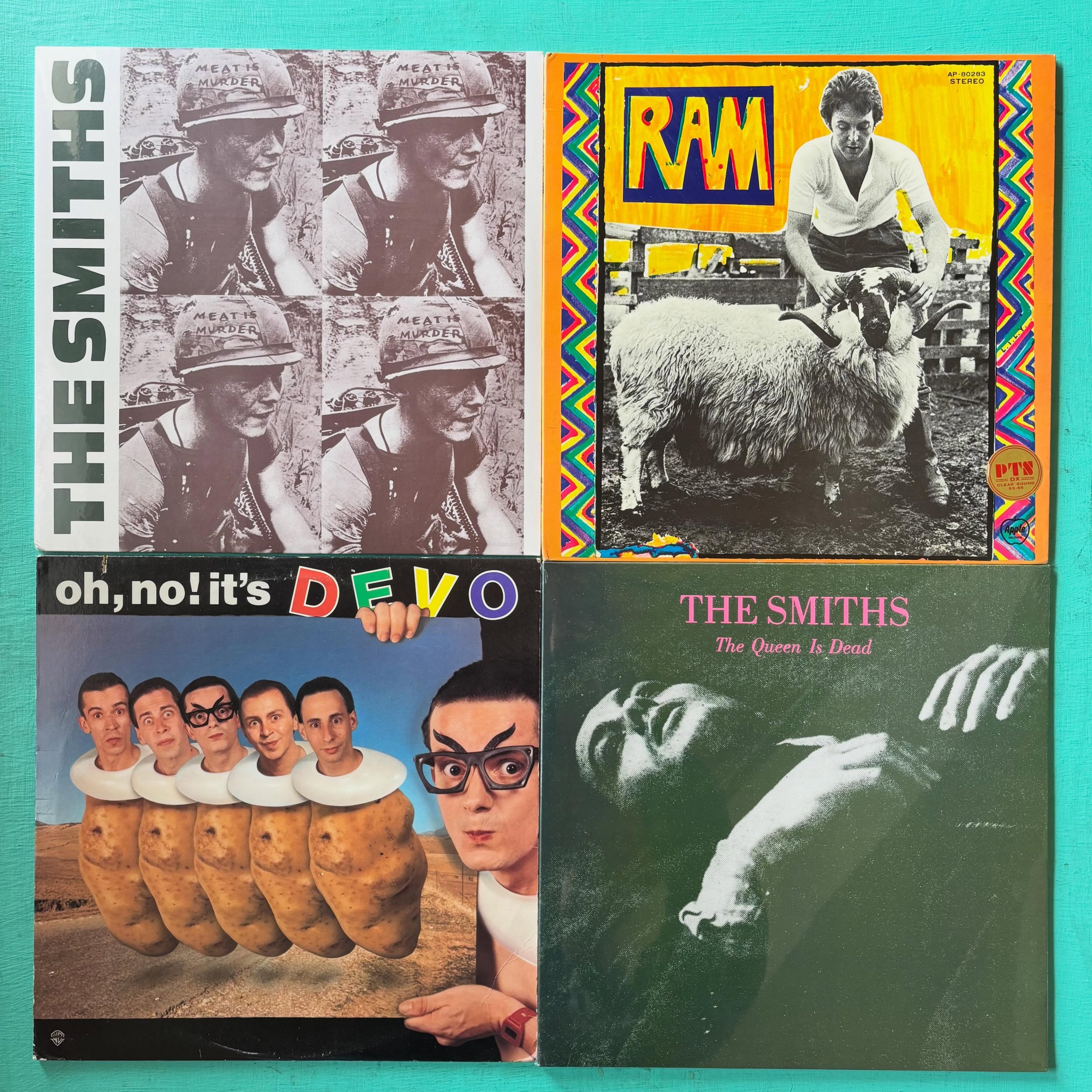 Delectable weekend restock! Here till 4 for your record needs 🌱🎙️🎸