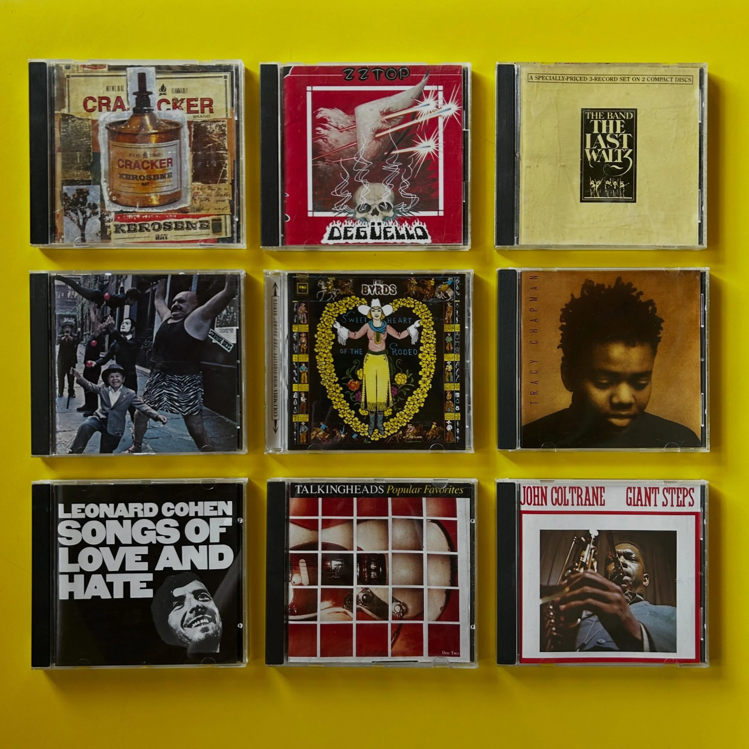 Nice CD refresher happening at Slant 🌸💿🌸