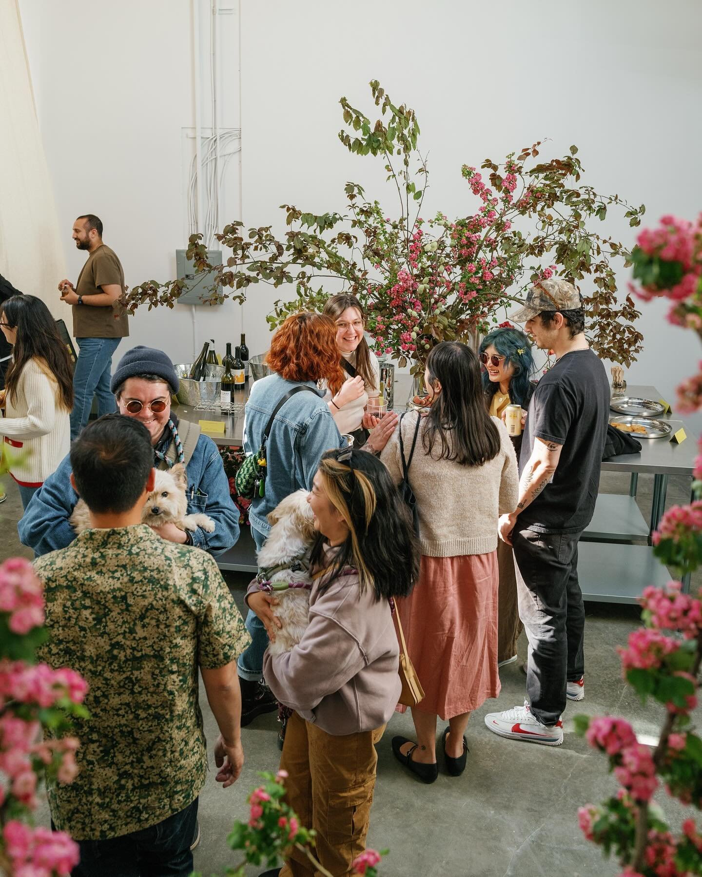 Our studio is officially warm! ✨ it&rsquo;s been a week already and we still cannot believe this happened 🥹Thank you, everyone &mdash; my flower people, clients, friendors, furry friends, and little humans &mdash;for coming to celebrate this milesto