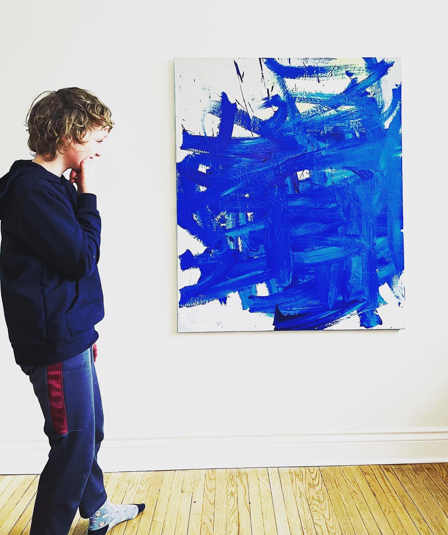 In contemplation?
.
.
#abstractart #abstract #abstractartist #artgallery 
.
.
.
#modernart #art #artexhibition #torontoartist