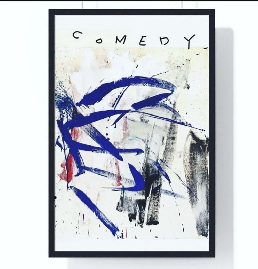 Cuts like a knife and funny. Crying laughing and giggling at the same time.
.
#comedy 
.
.
.
.
#abstractart #popart #posterdesign #wallart #artist #darkhumour #theatre