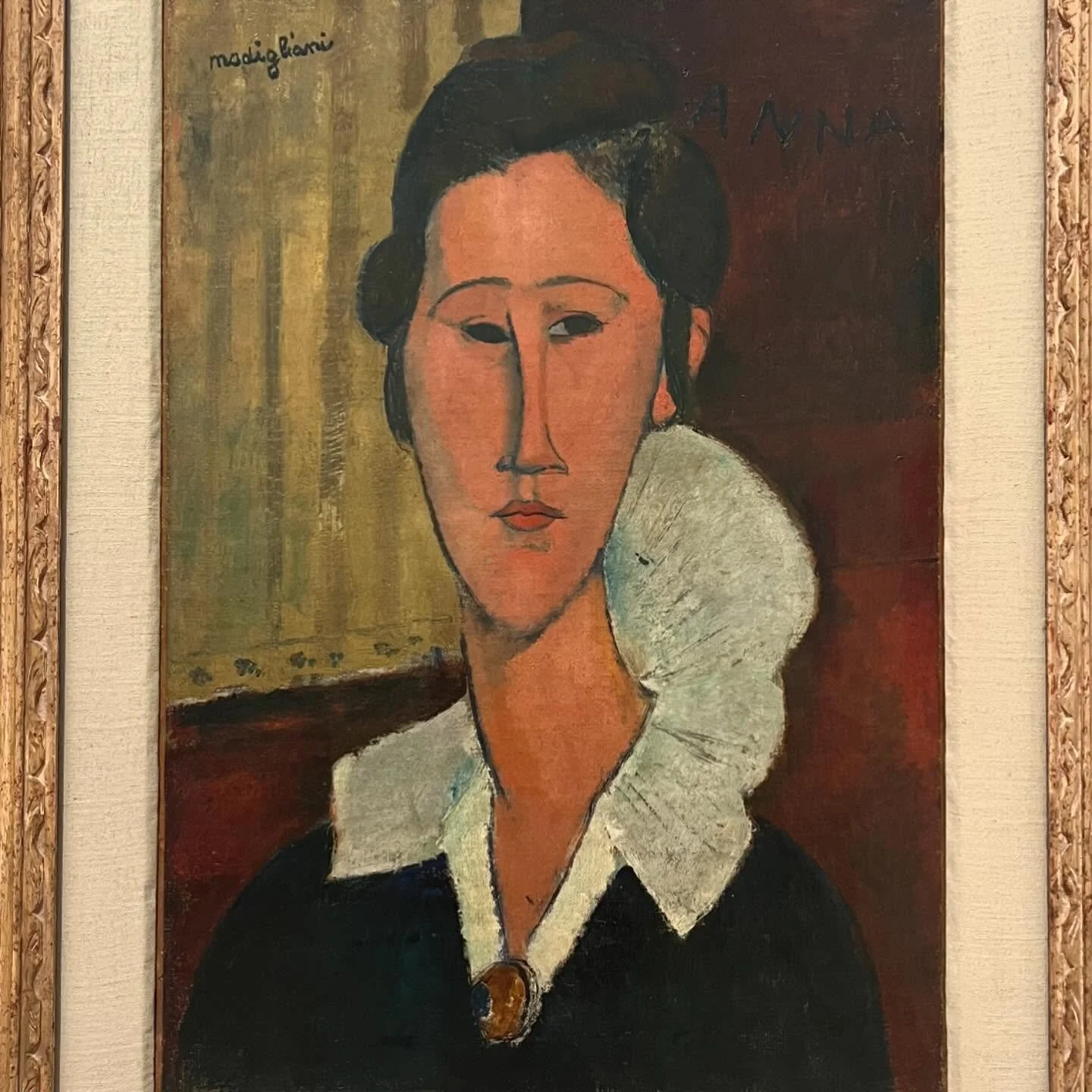 Another Modigliani. It&rsquo;s not contemporary but modern enough. It&rsquo;s classic but not in a religious way.
Are you feeling it?
.
.
.
.
.
#modigliani #italia #italianart #italianartist #artlover #artist #contemporaryart #modernart #artistic #po