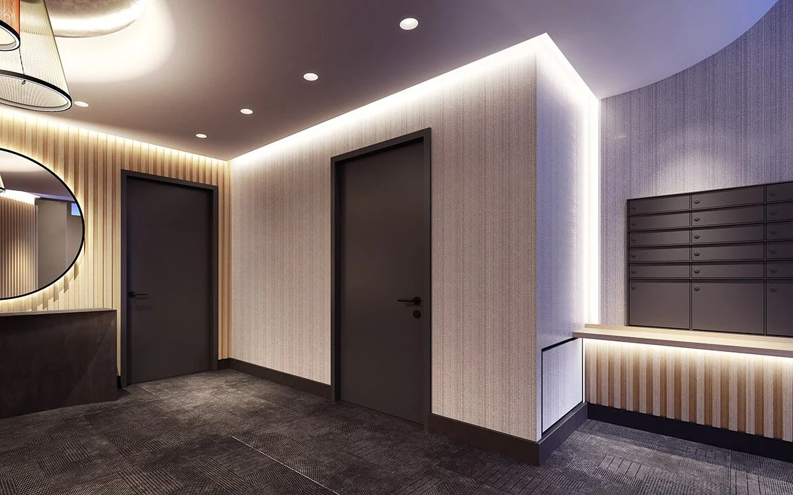 Modern Lobby Renovation, NYC