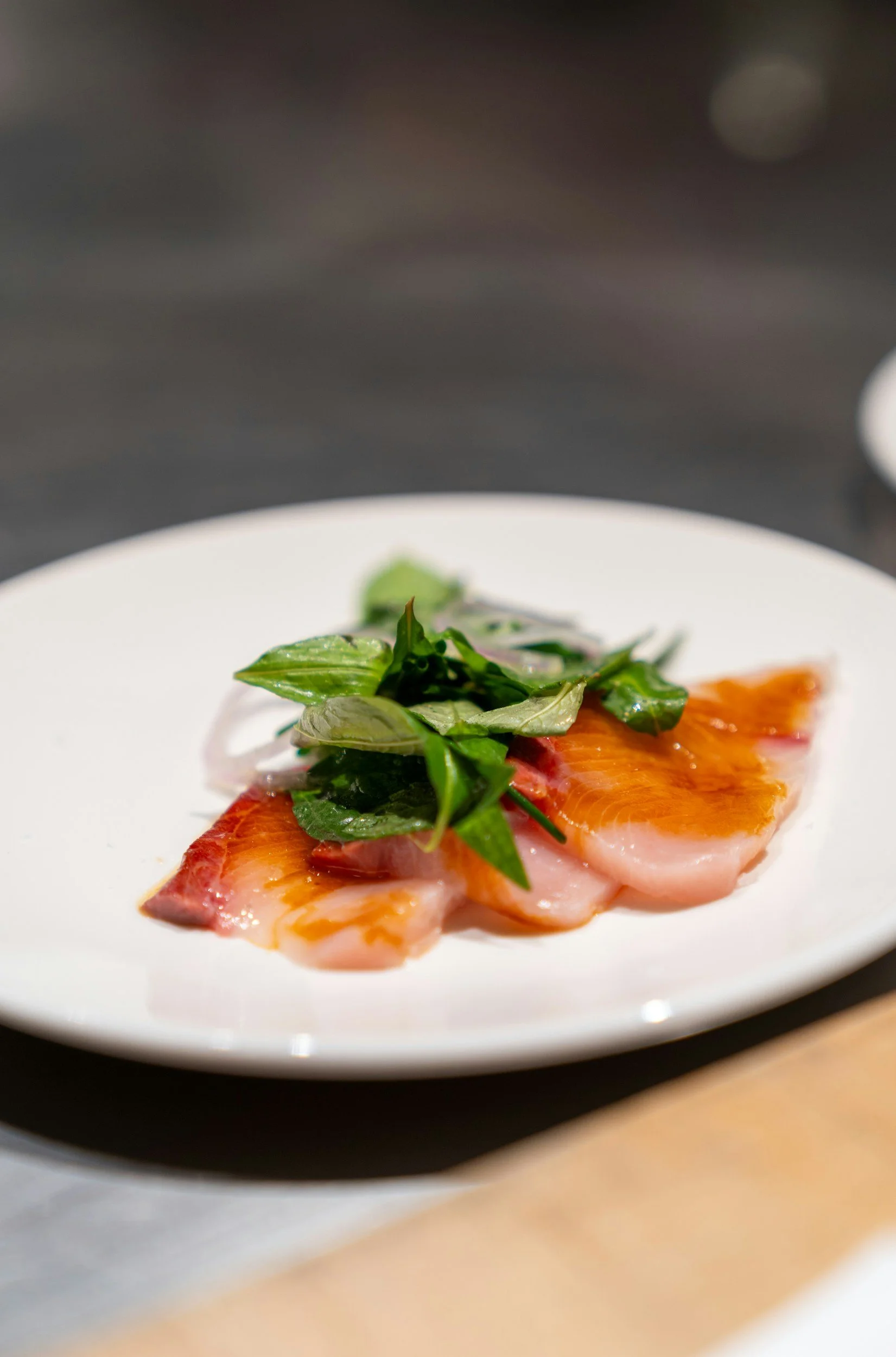 fish on the plate