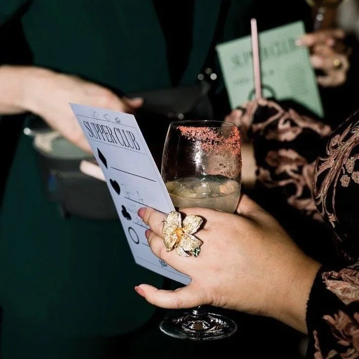 rehearsal dinner at a restaurant