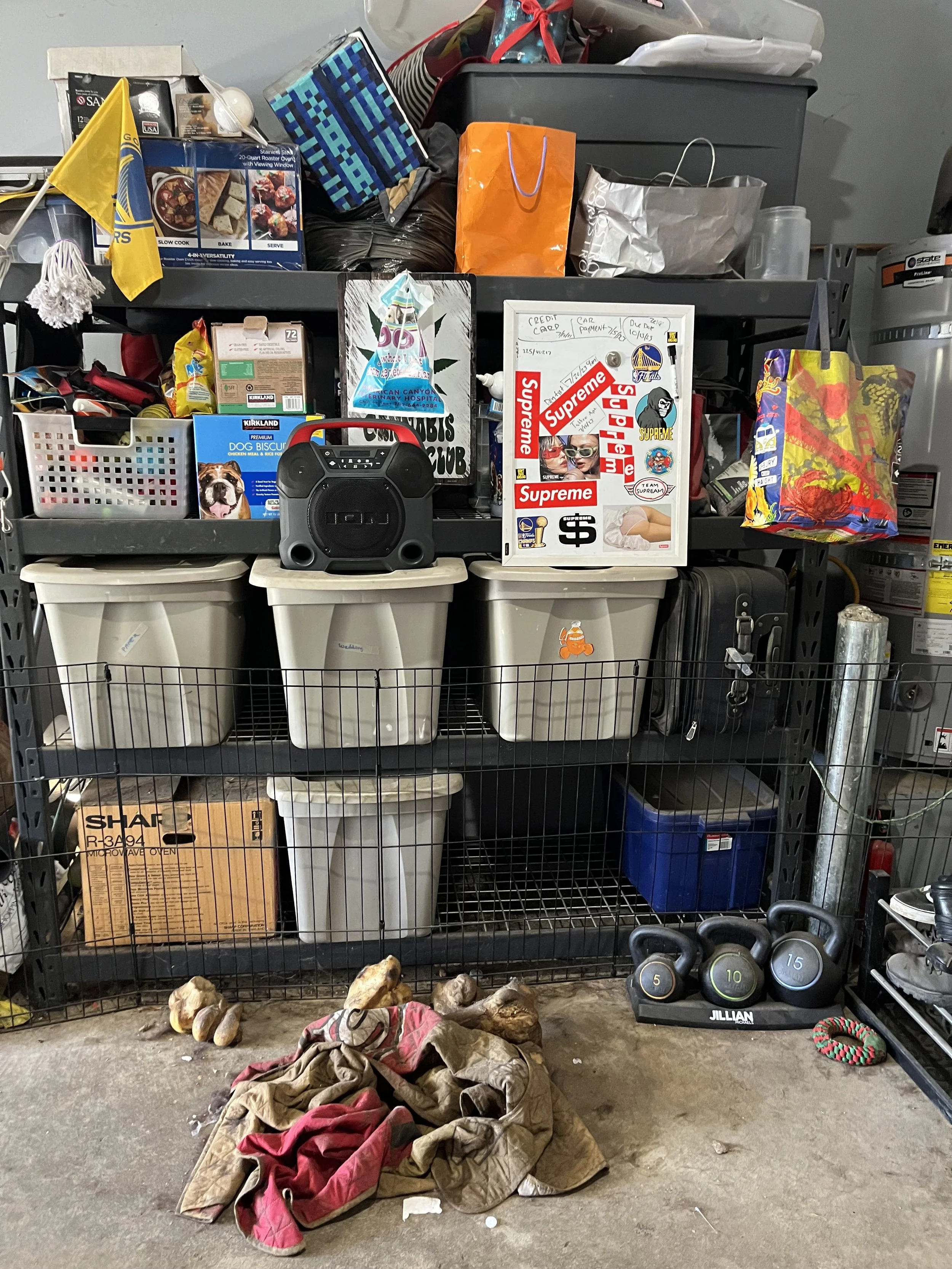 Unorganized Garage
