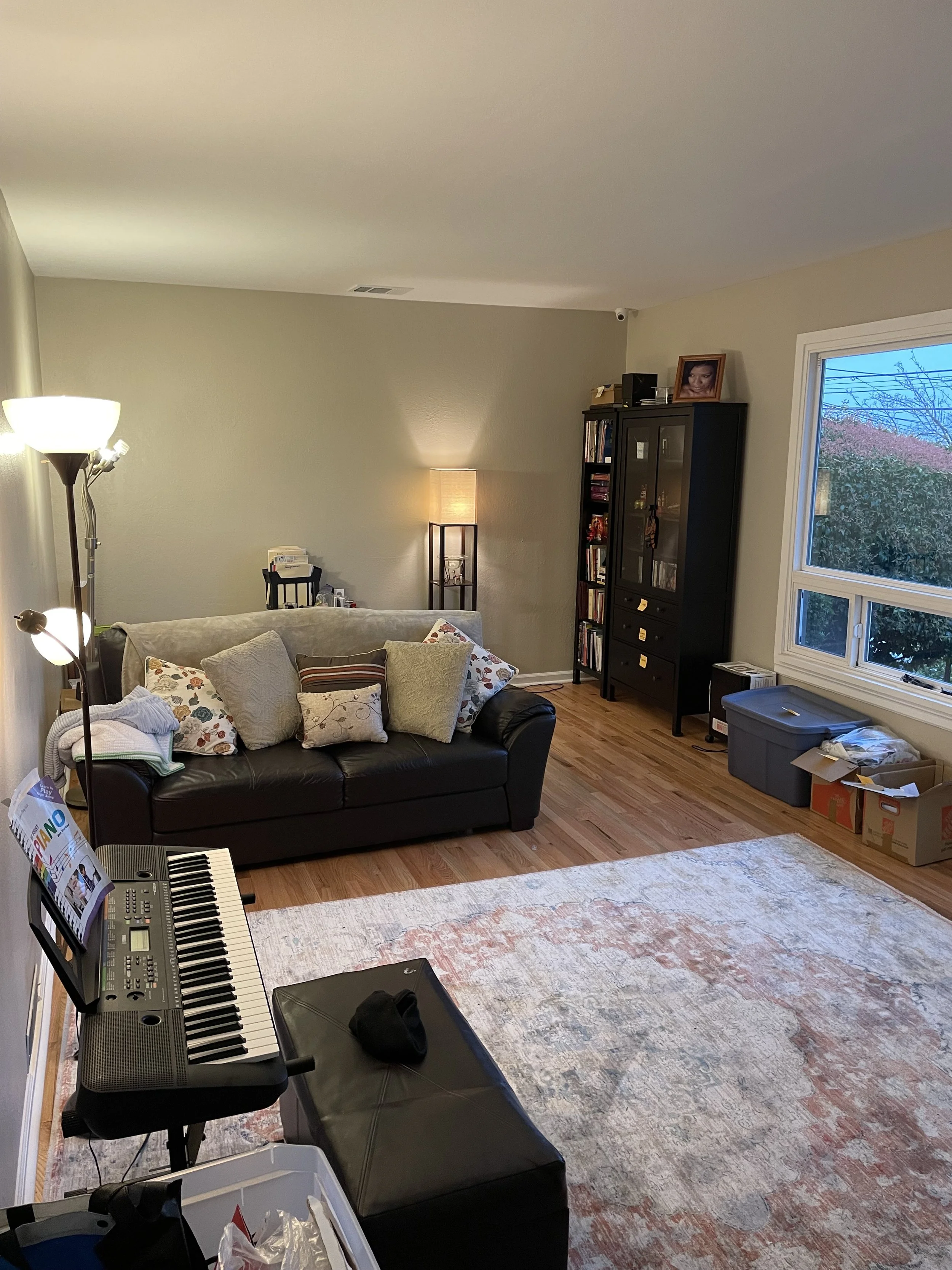 Organized Living Room 