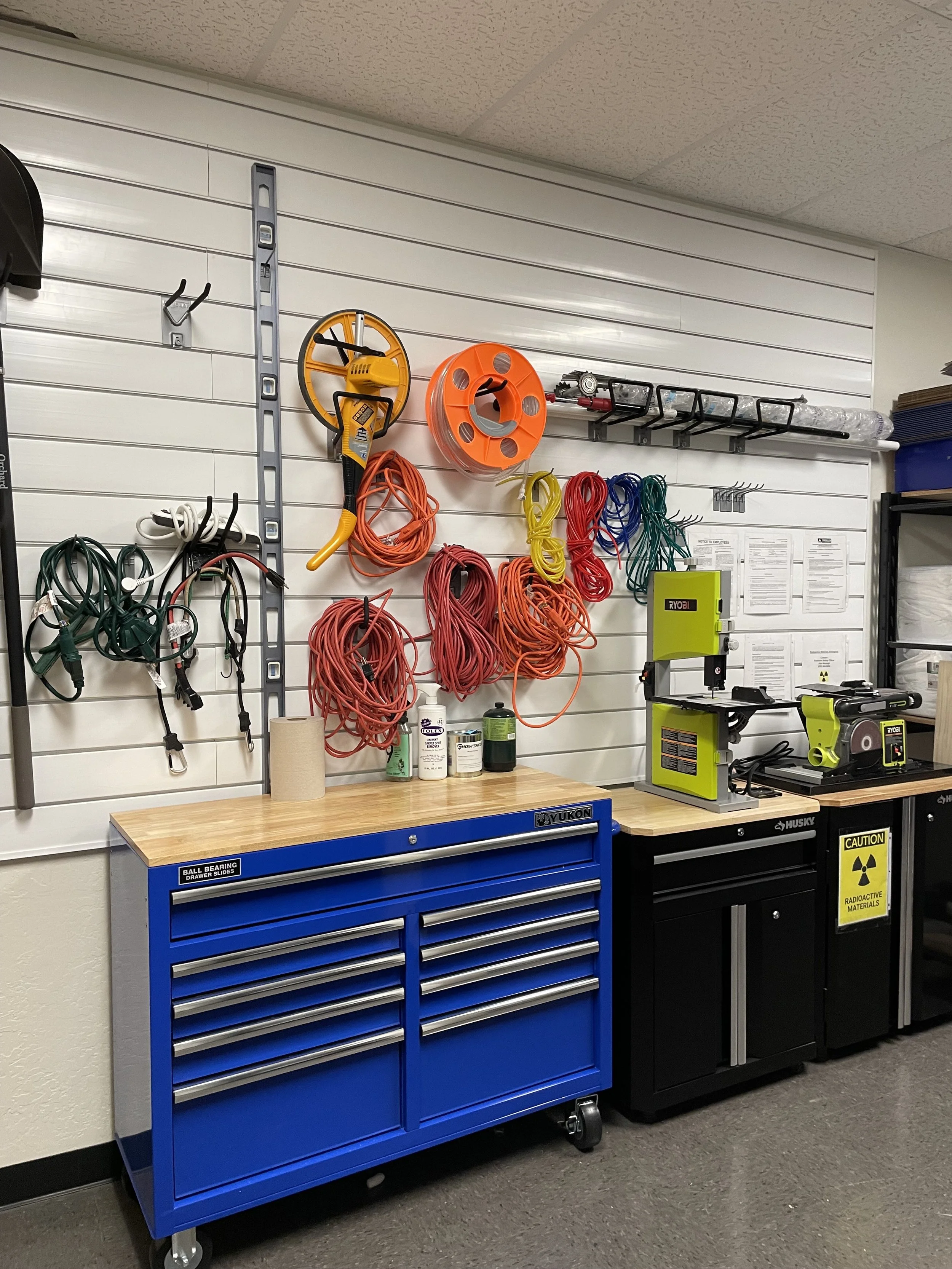 Organized tool Supplies 