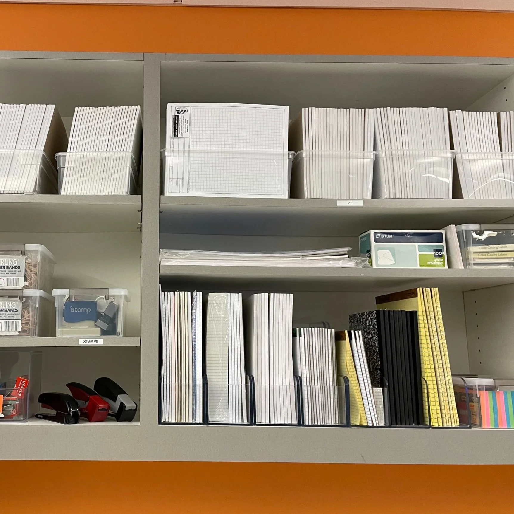 Organized Office Paperwork 