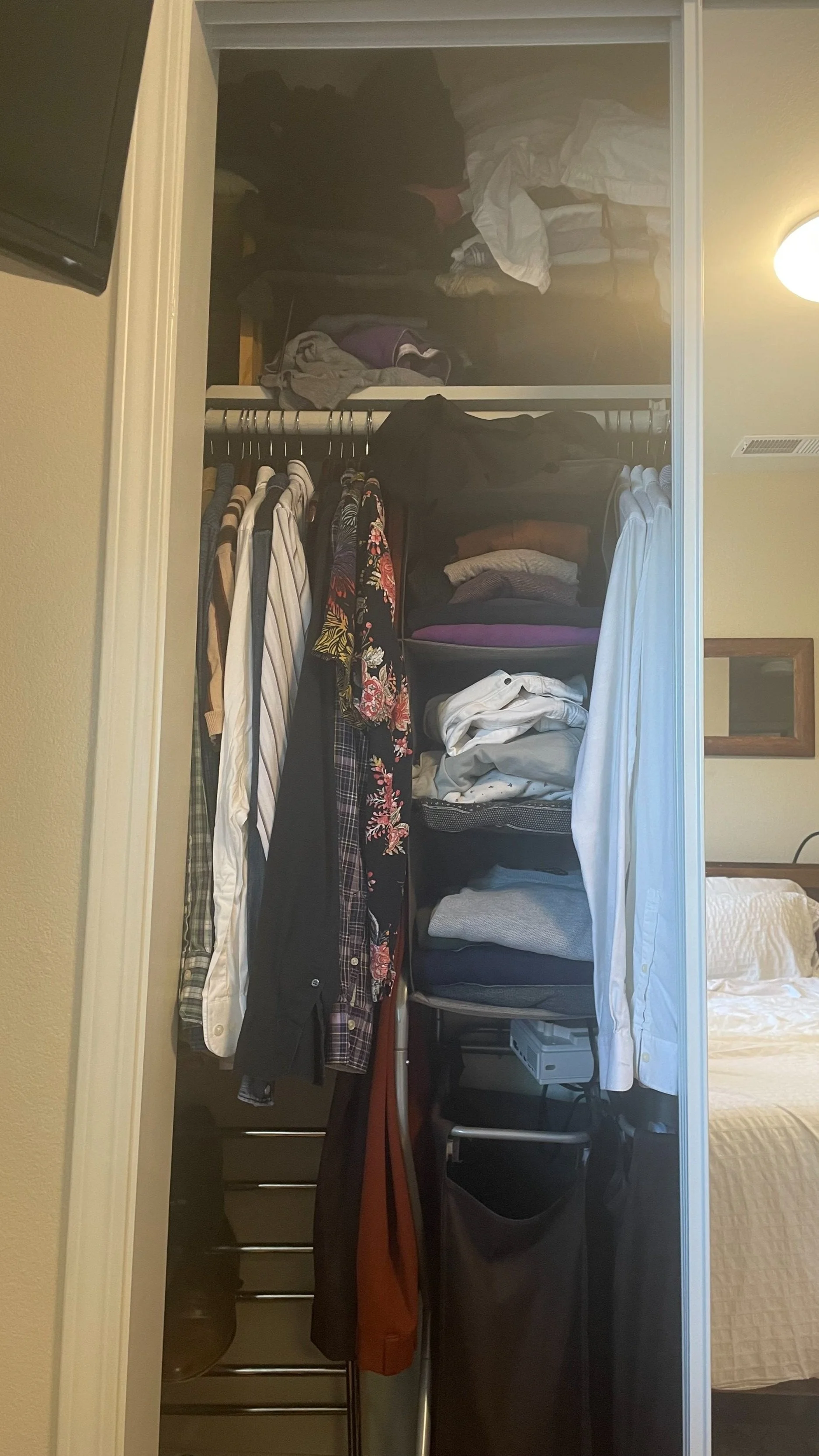 Men's Closet Organized 
