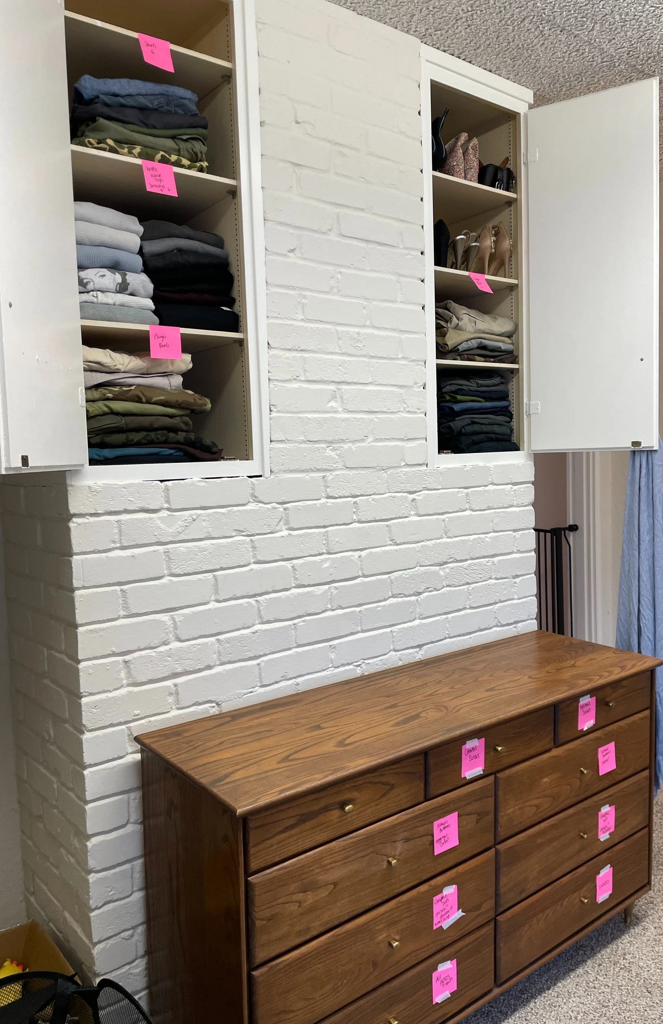 Organized Drawers and Cabinets 